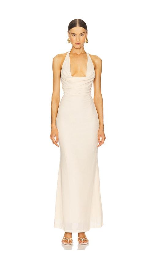 amelie teje veuve gown in cream.
