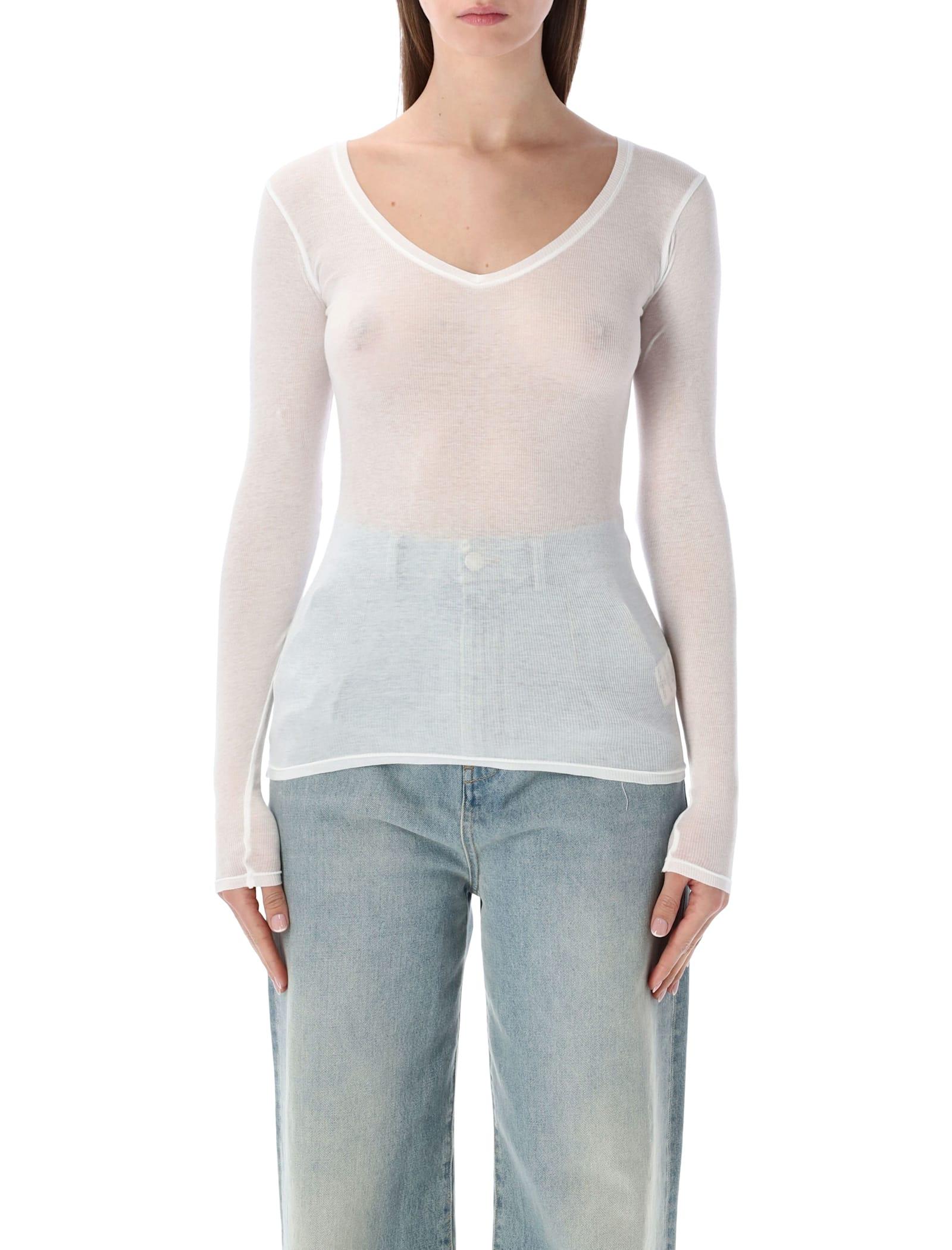 american vintage massachusetts ribbed t-shirt