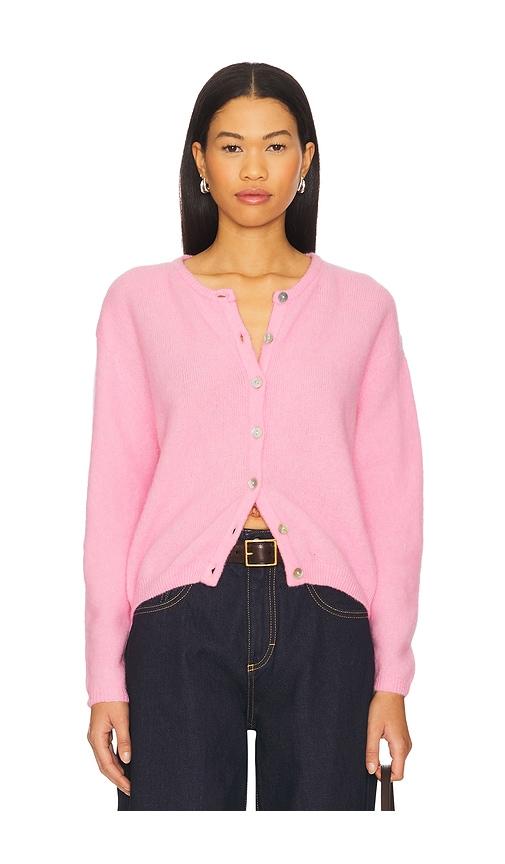 american vintage vitow cardigan in pink.