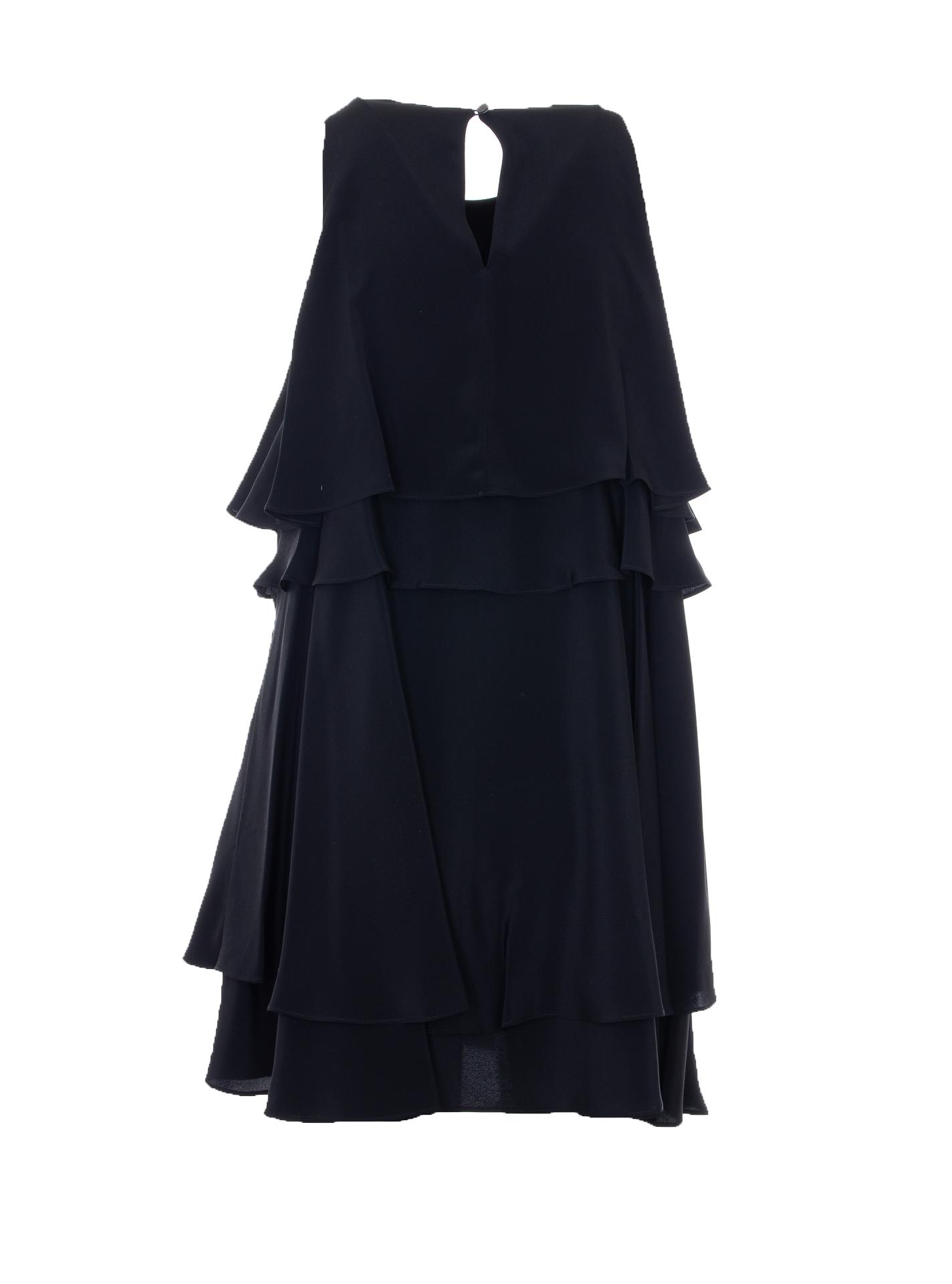 ami alexandre matiussi dresses black acetate - women