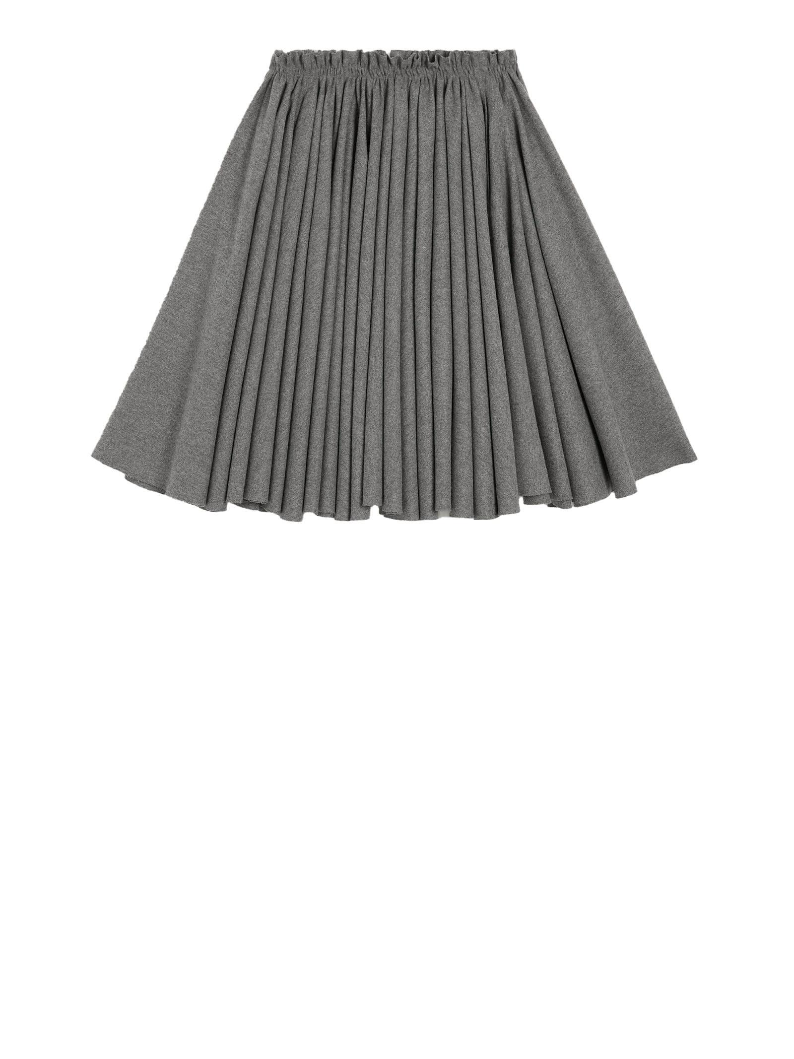 ami alexandre mattiussi ami skirts grey