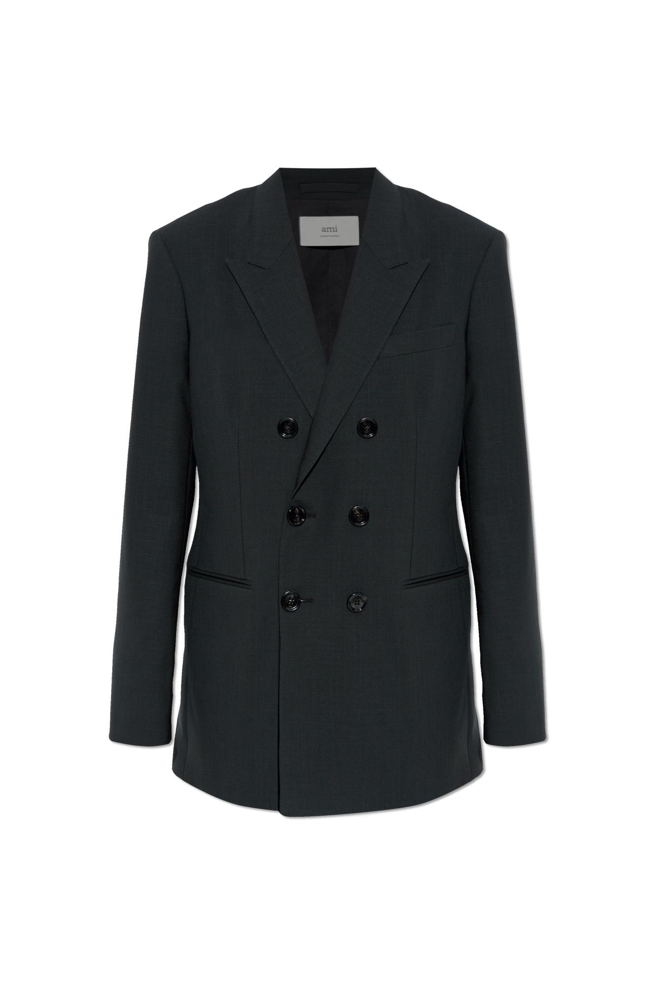 ami alexandre mattiussi double-breasted blazer