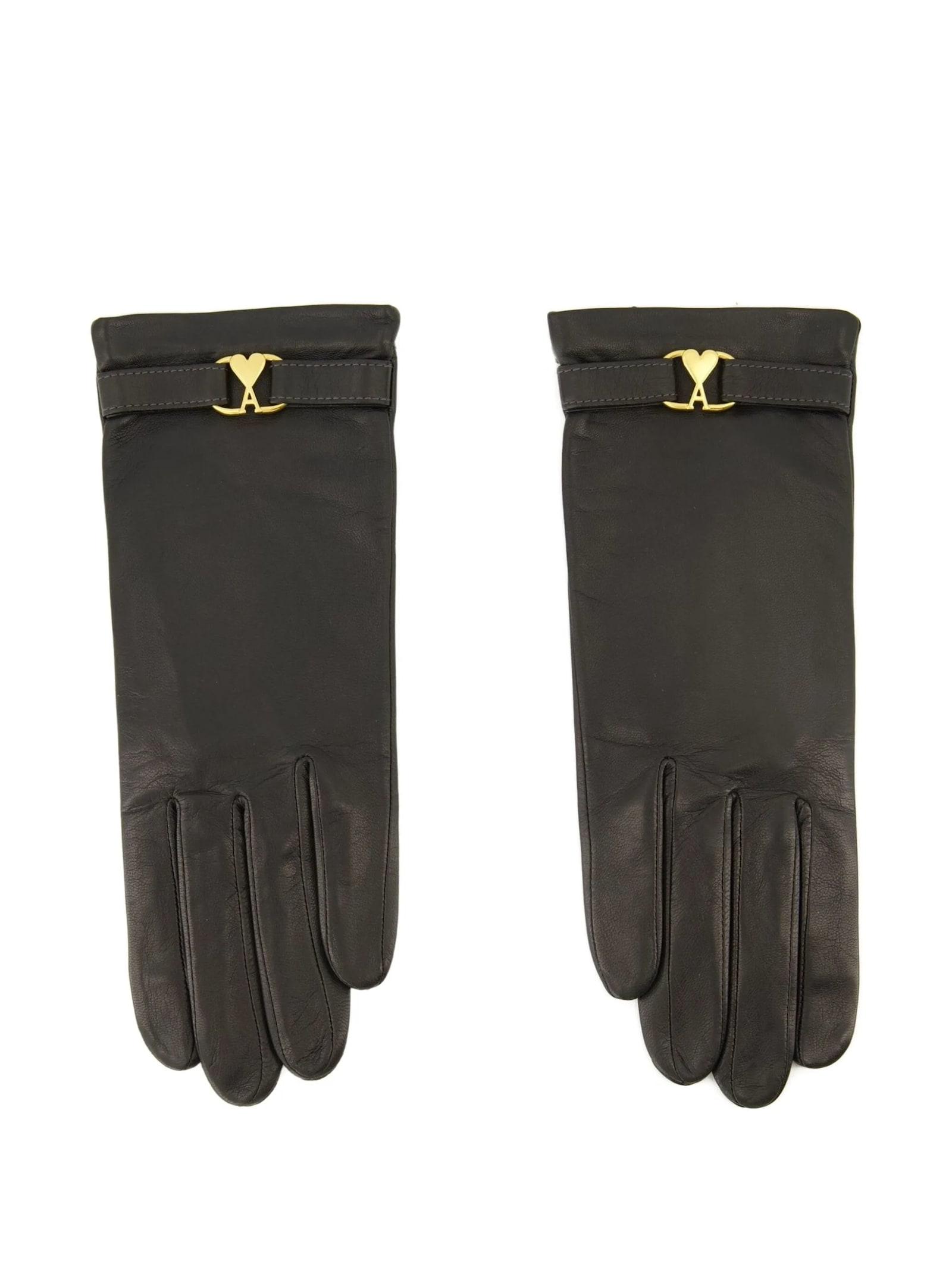 ami alexandre mattiussi lambskin gloves