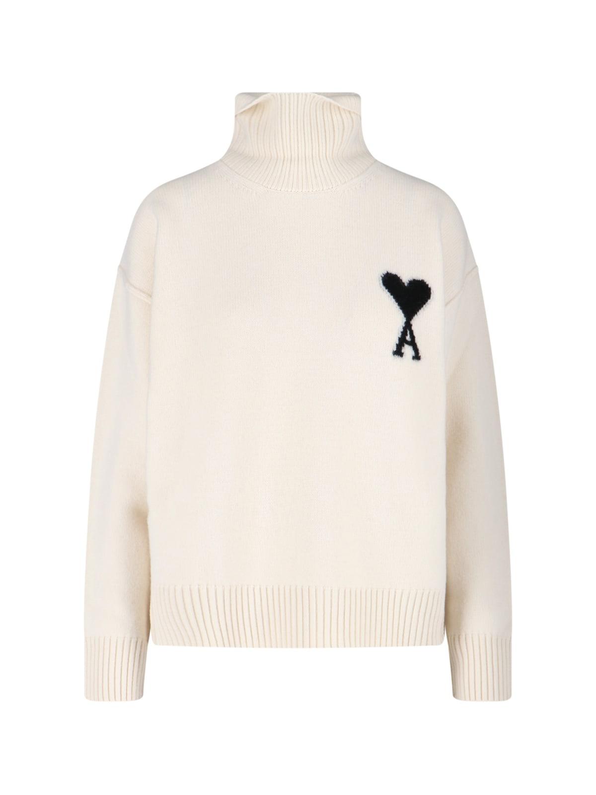 ami alexandre mattiussi logo sweater