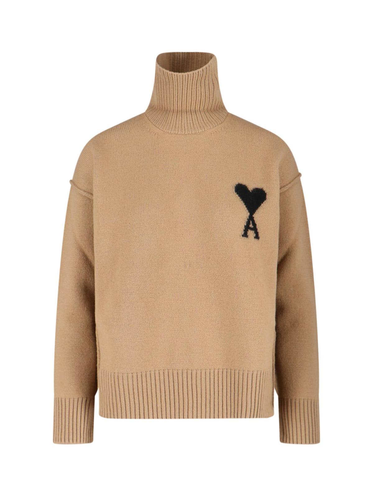 ami alexandre mattiussi logo sweater