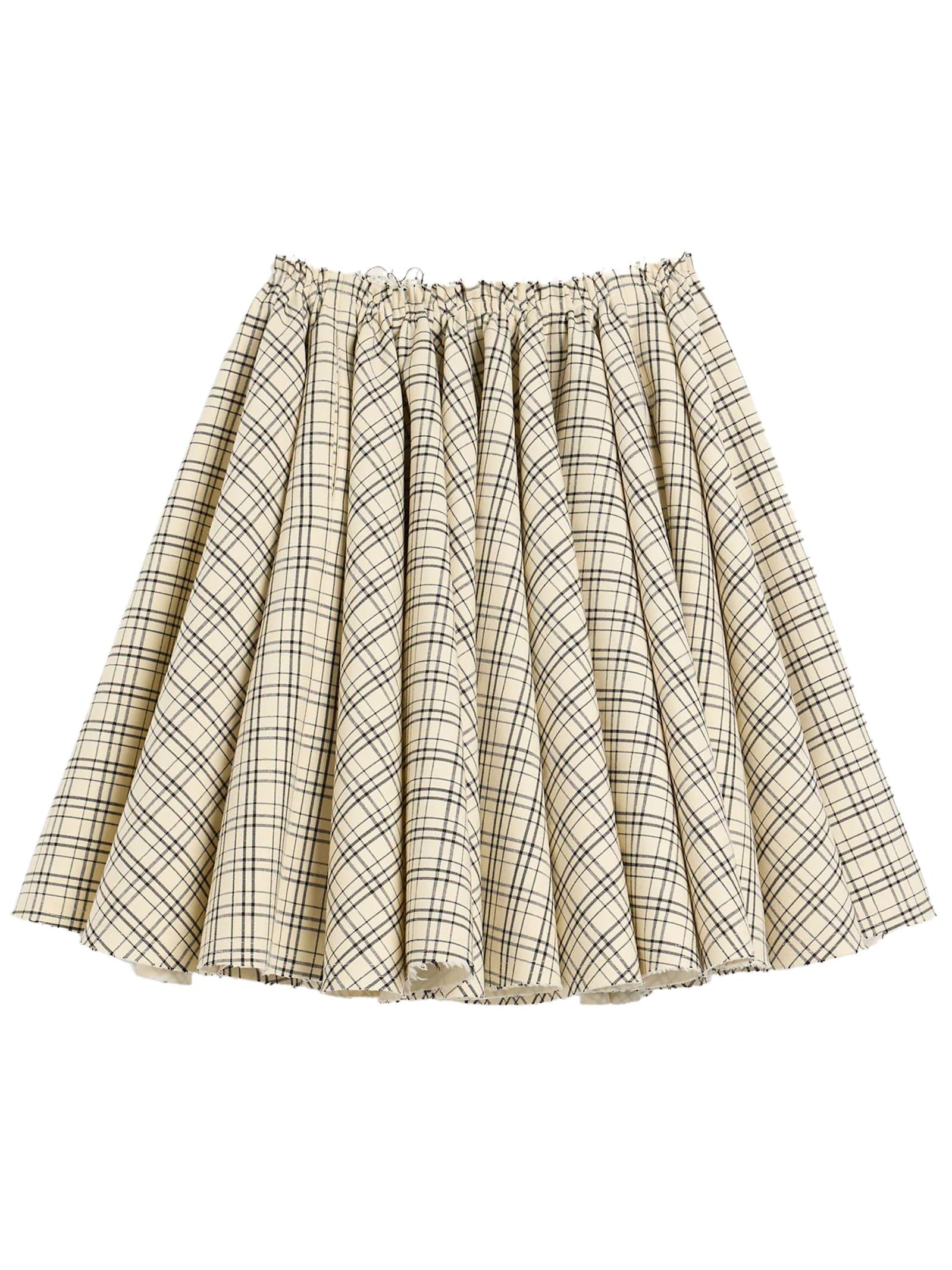 ami alexandre mattiussi midi skirt