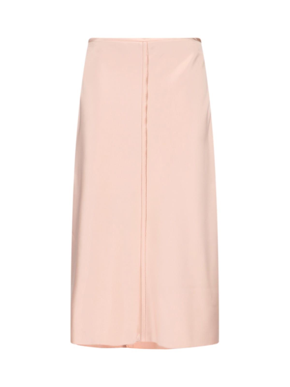ami alexandre mattiussi midi skirt