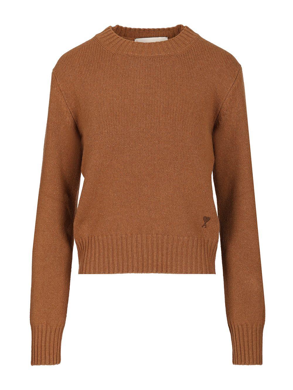 ami alexandre mattiussi wool and cashmere sweater