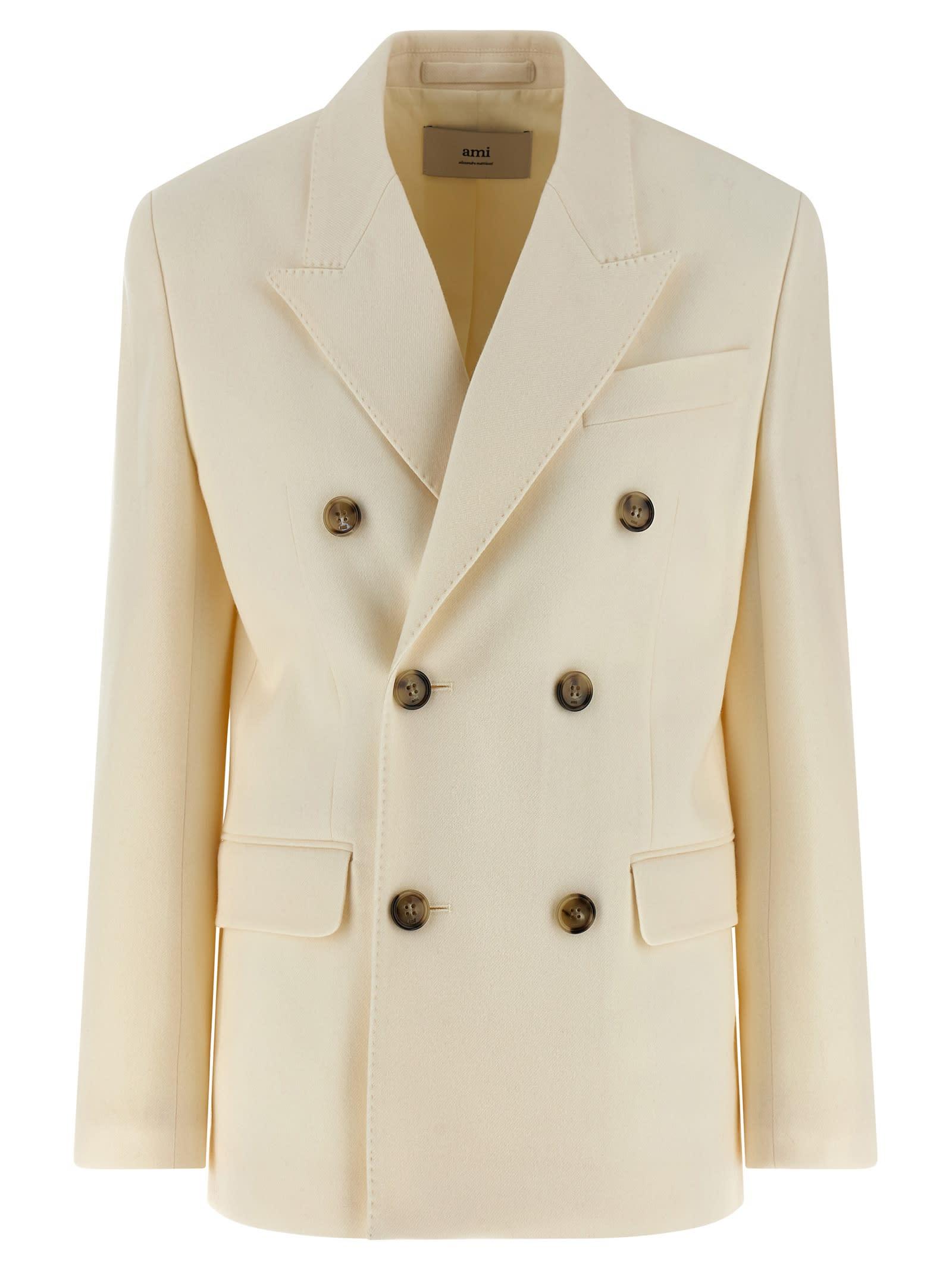 ami alexandre mattiussi wool blazer