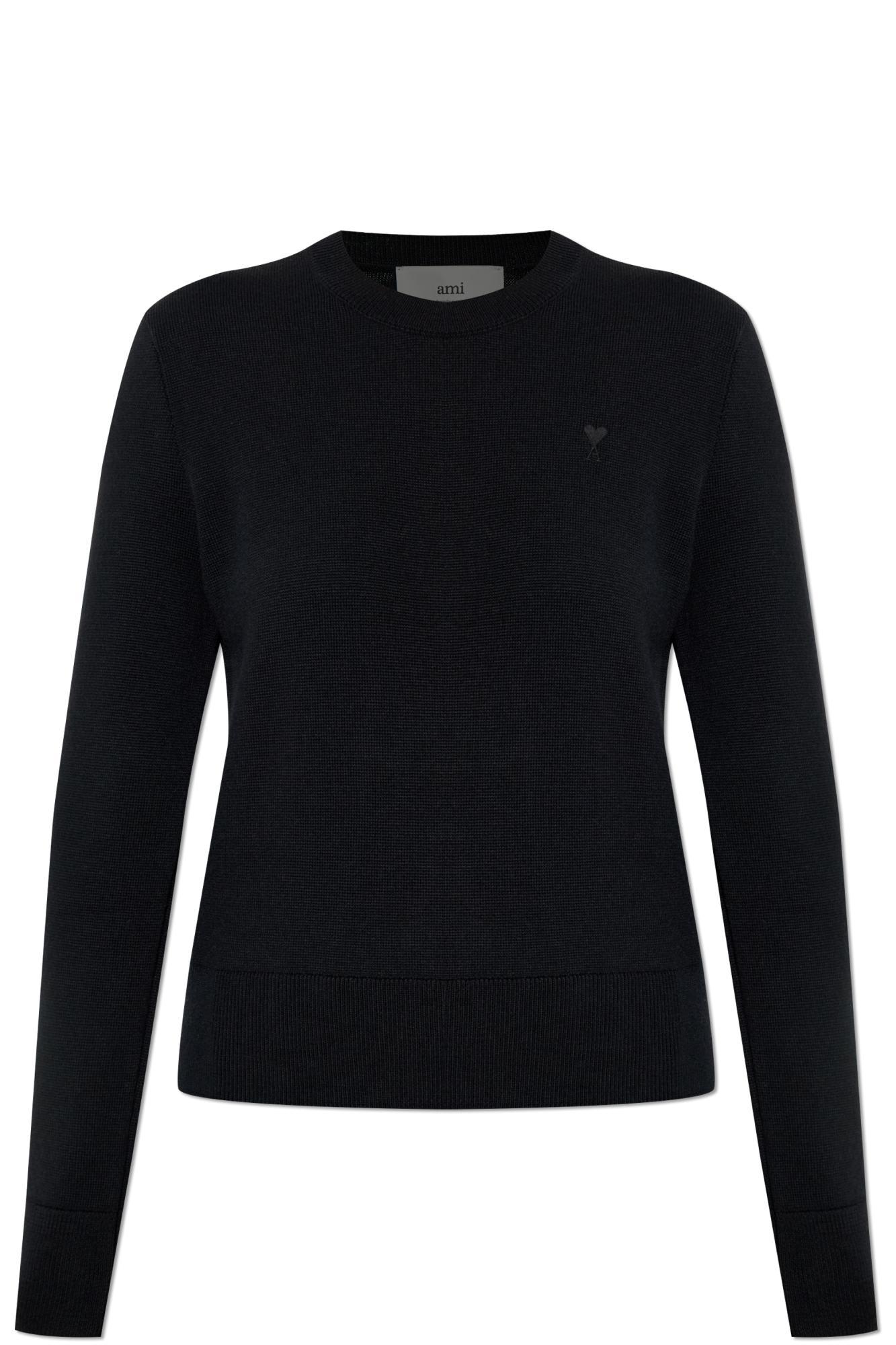 ami alexandre mattiussi wool sweater