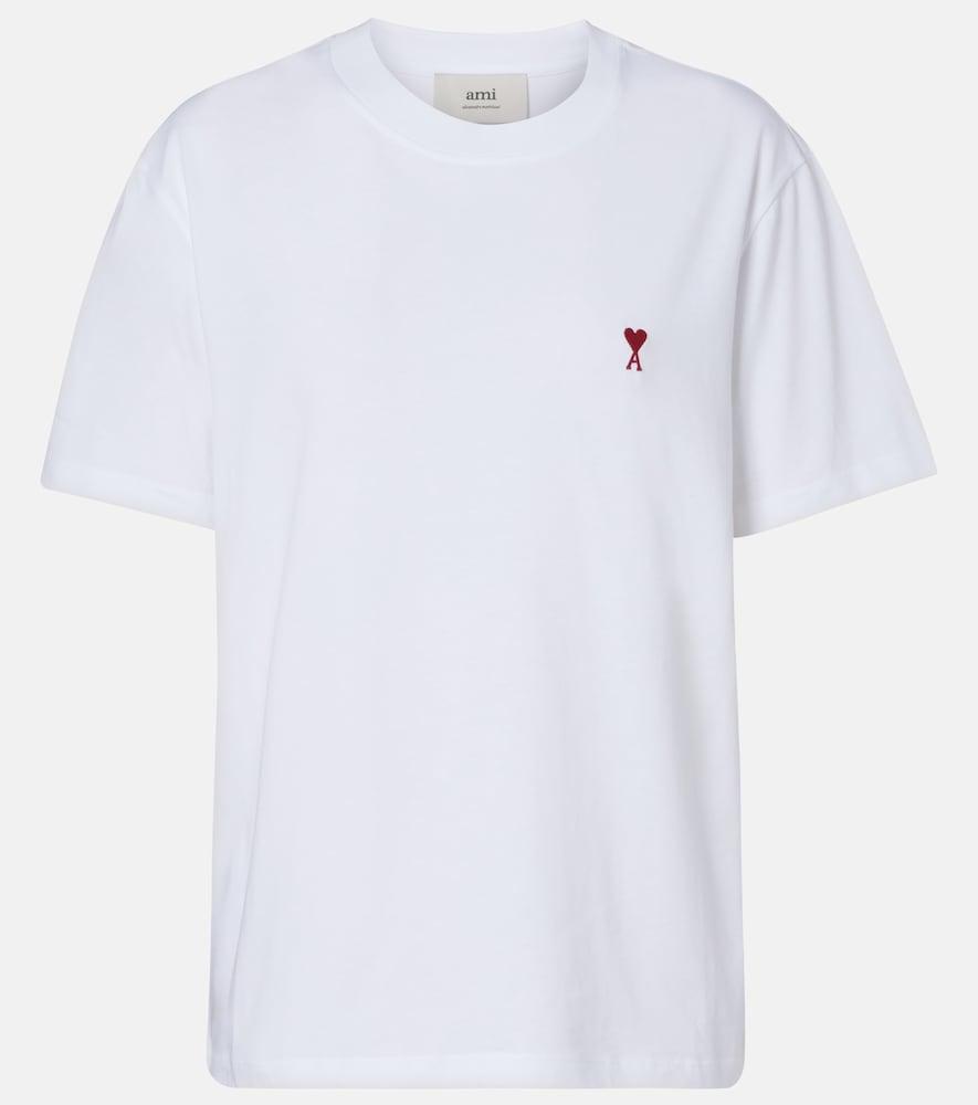 ami paris ami de caur cotton jersey t