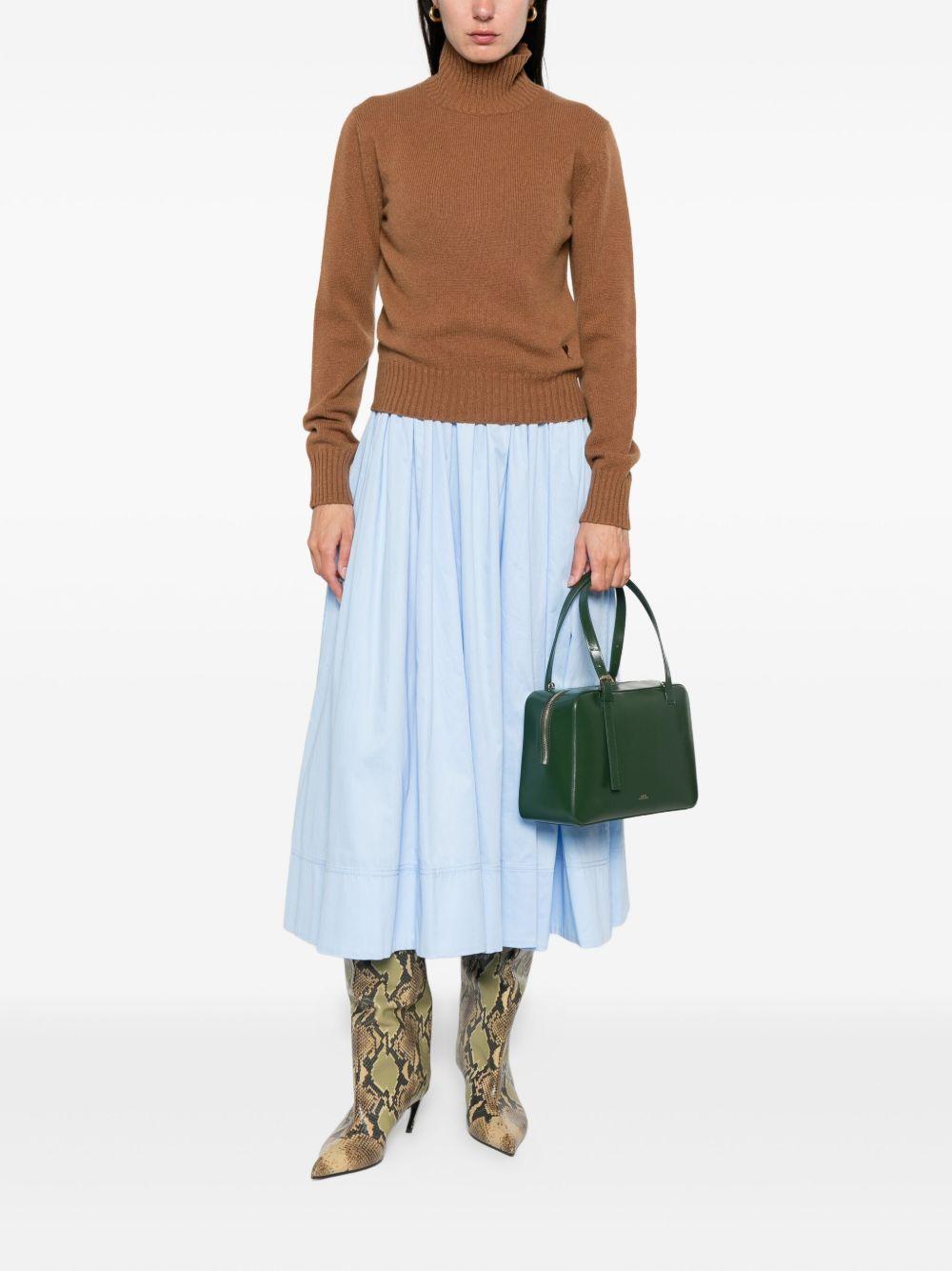 ami paris ami sweaters brown ws wo - women