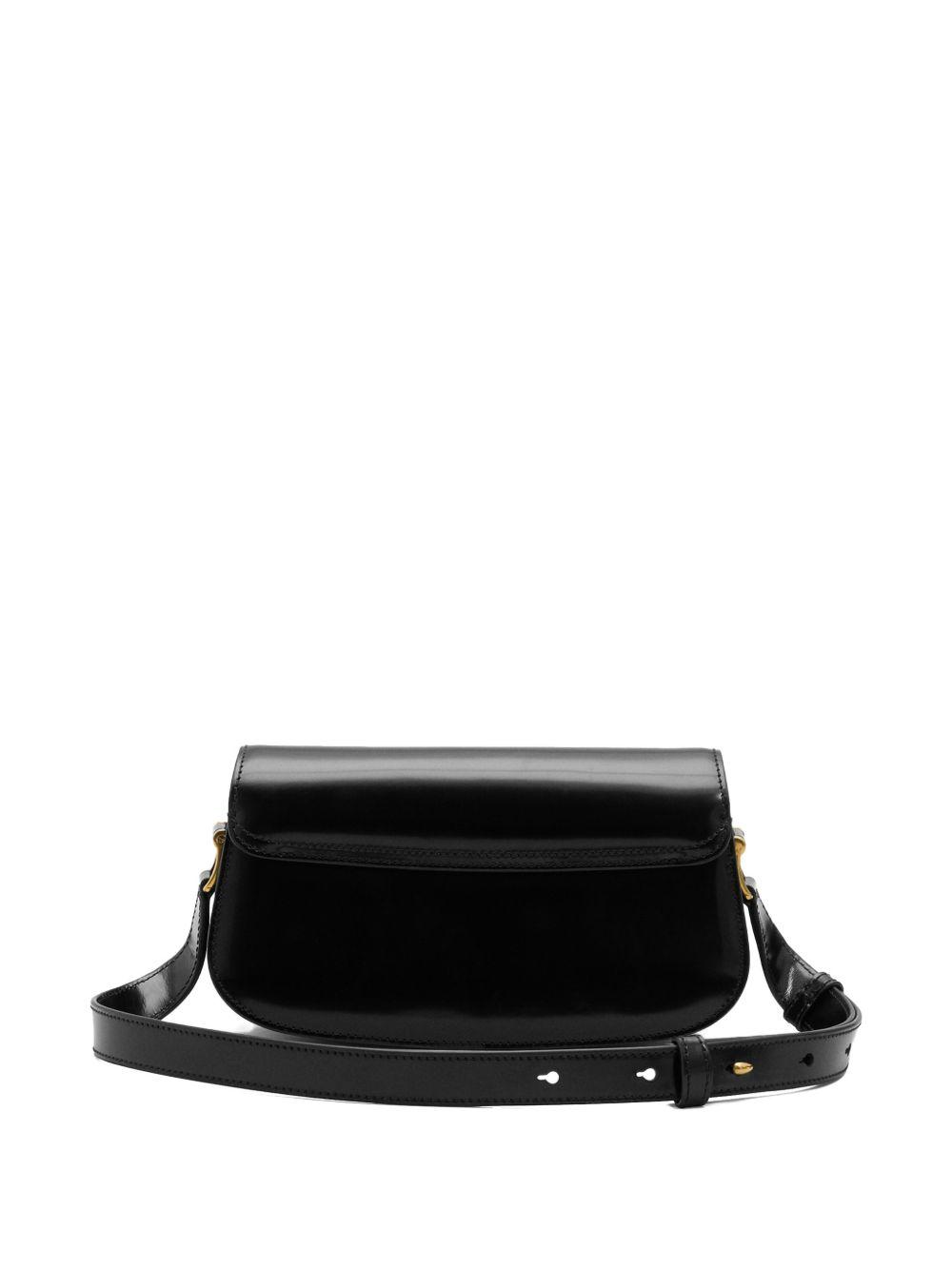 ami paris bags black calf leather - women