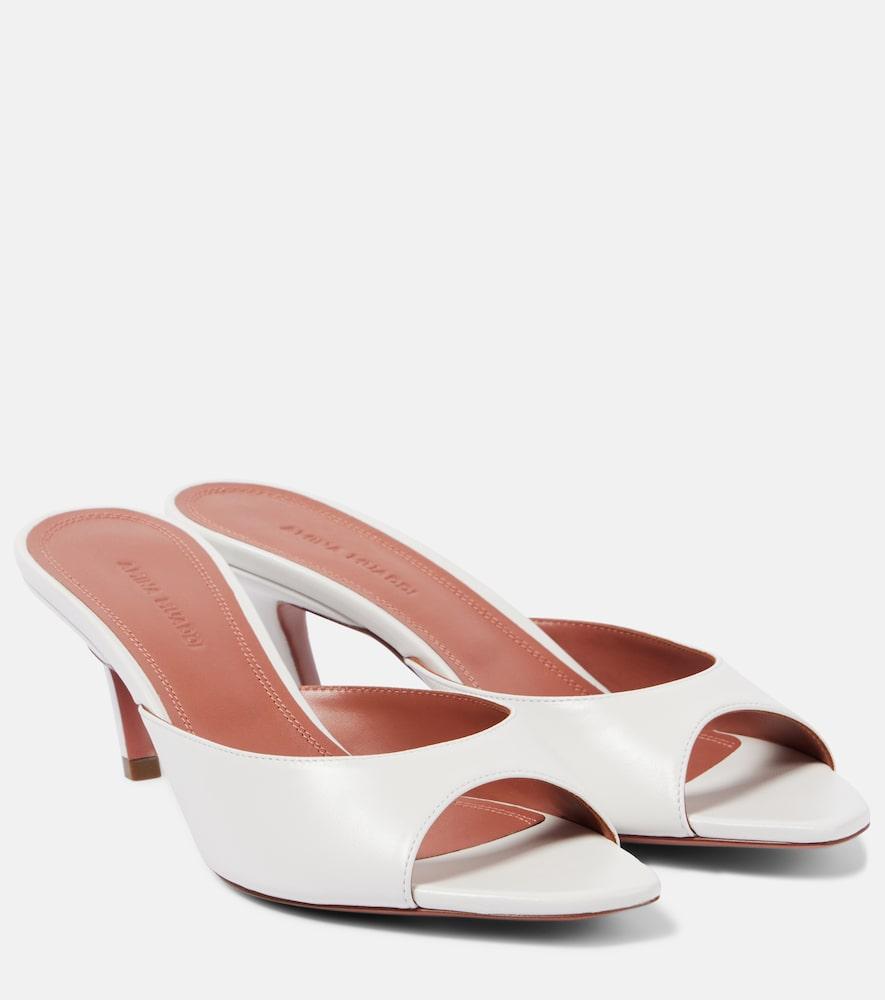 amina muaddi alexa 60 leather mules