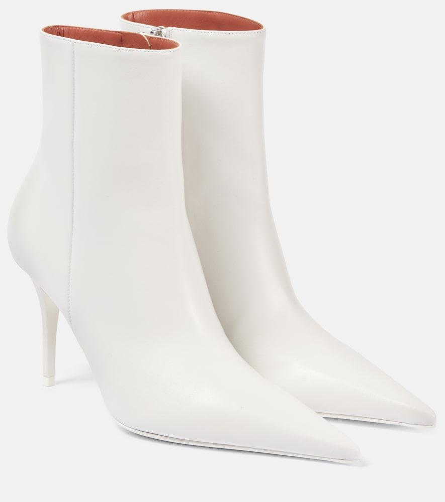 amina muaddi barbara 90 leather boots