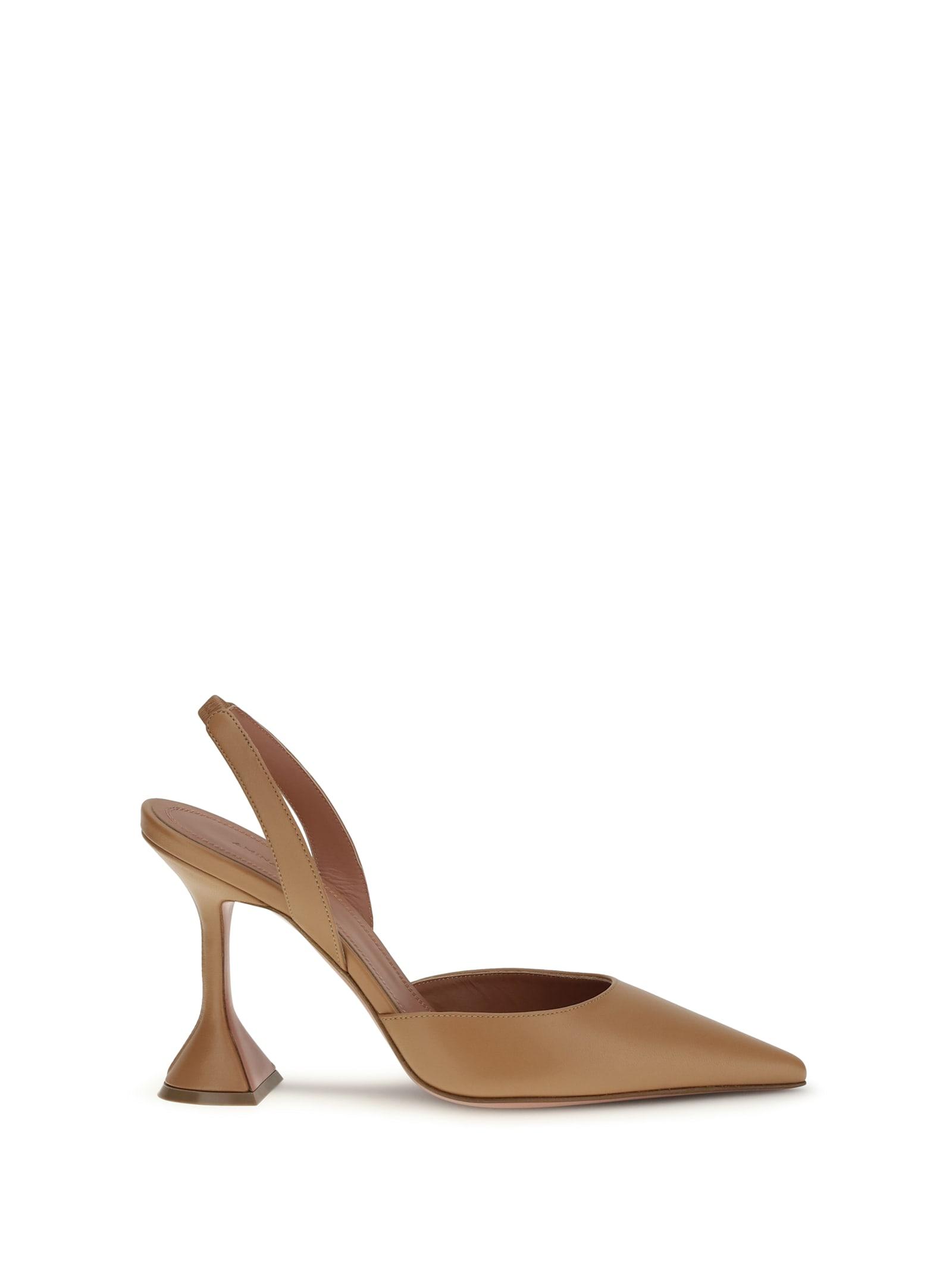 amina muaddi holli slingback pumps