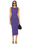 amirah dress in skipper blue