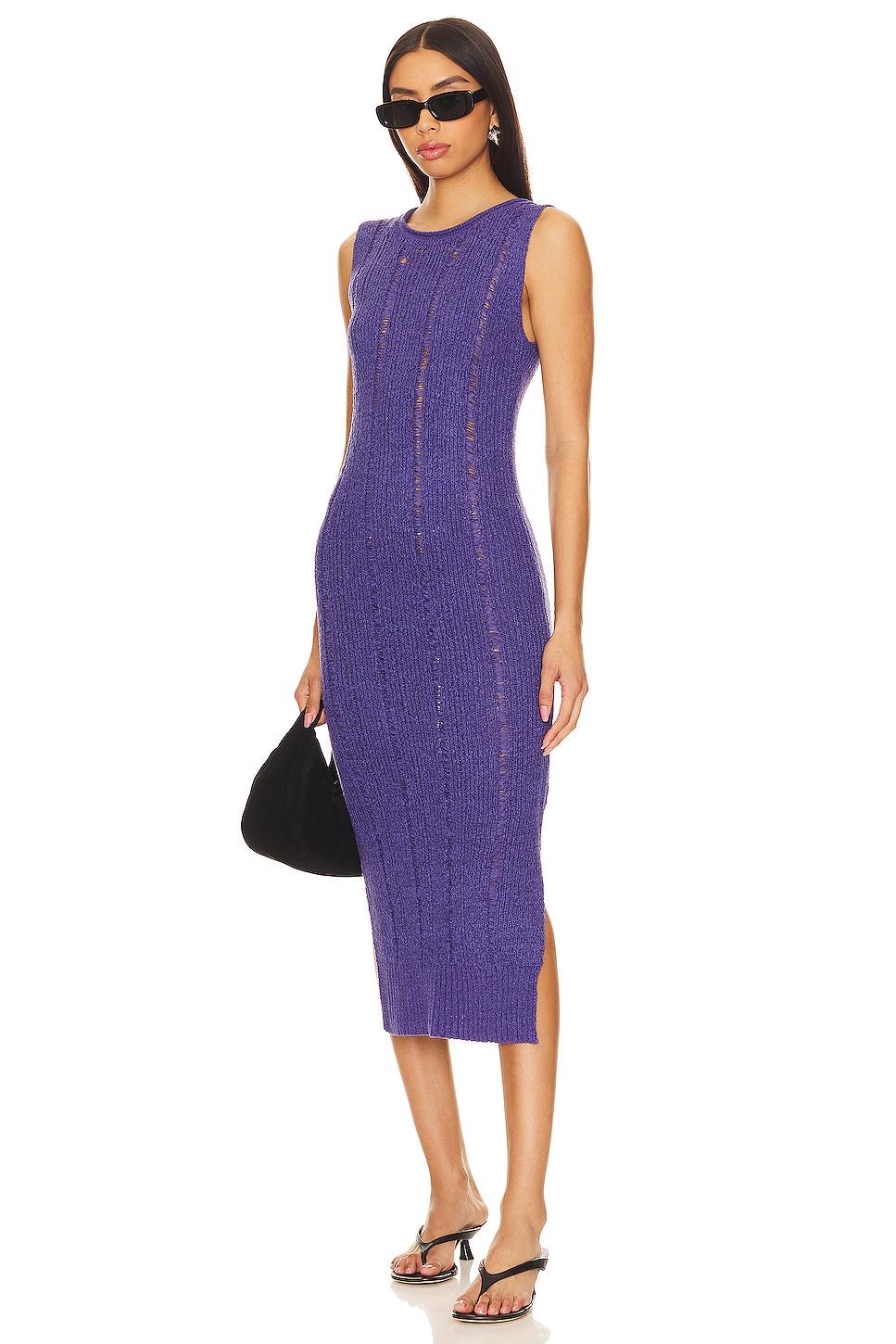 amirah dress in skipper blue
