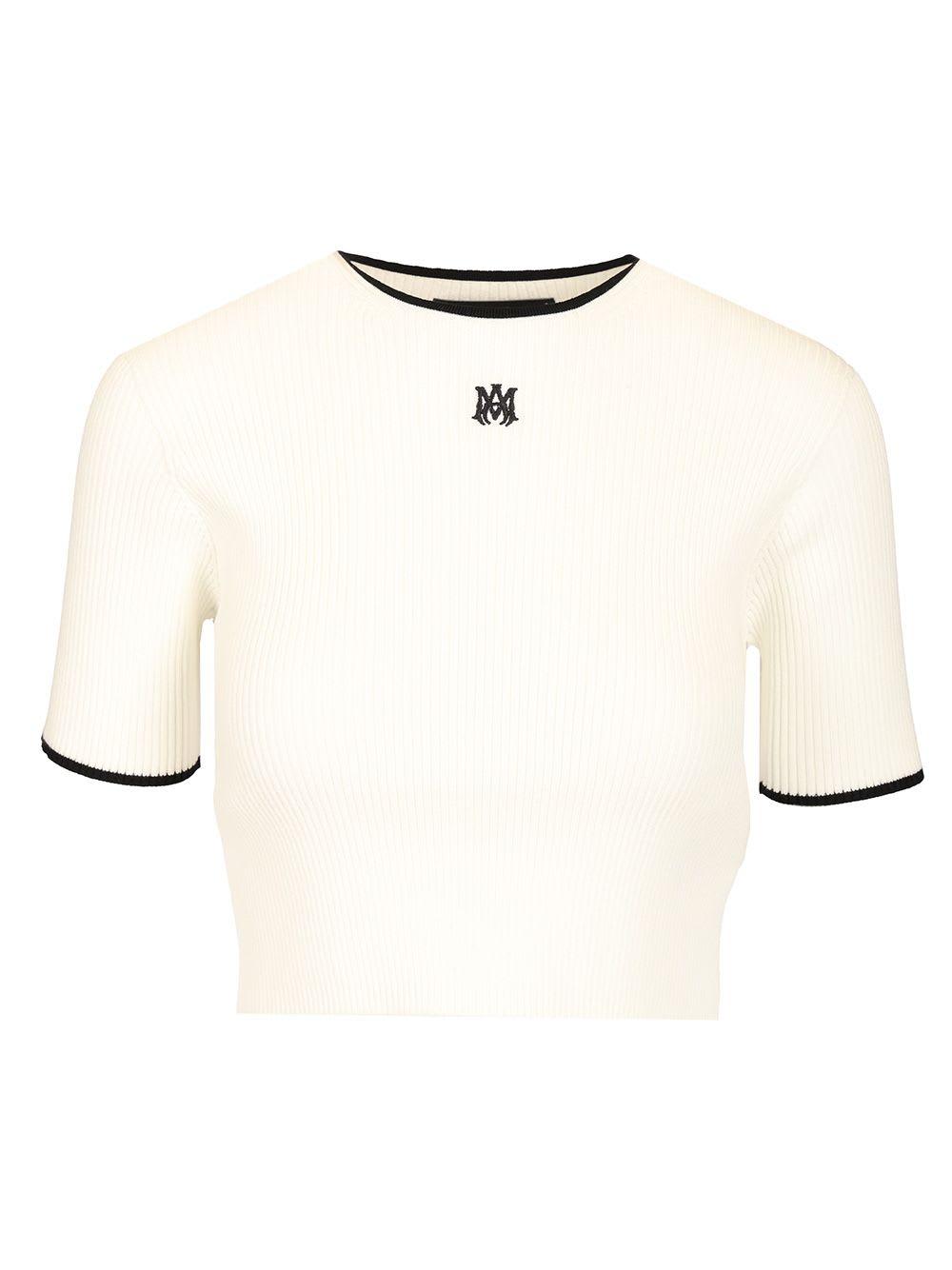 amiri crop t-shirt