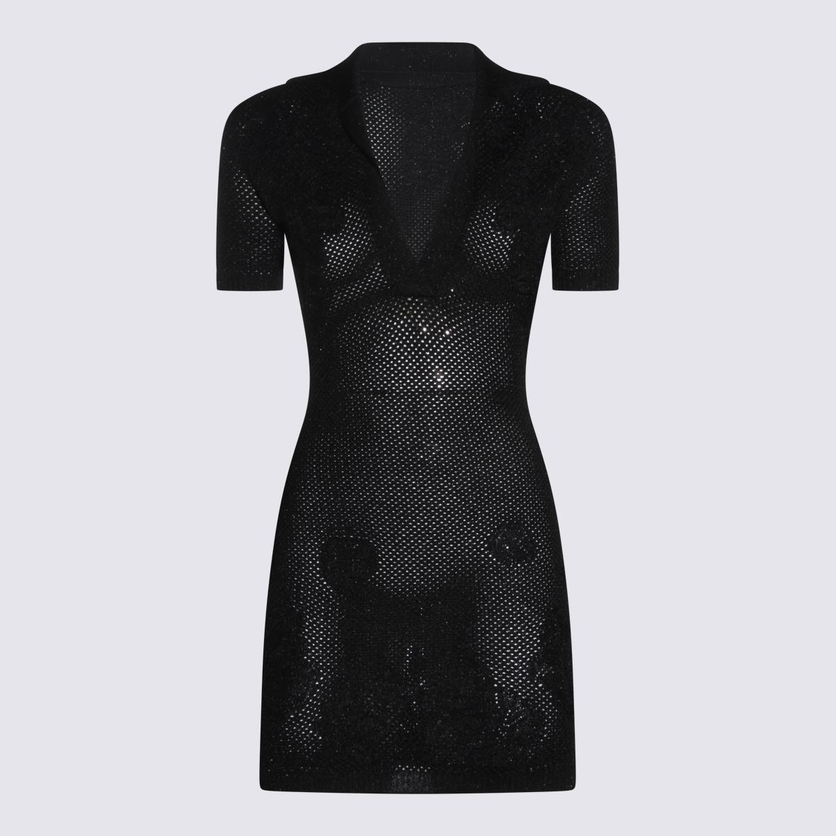 amiri dresses black _vi pl pa - women