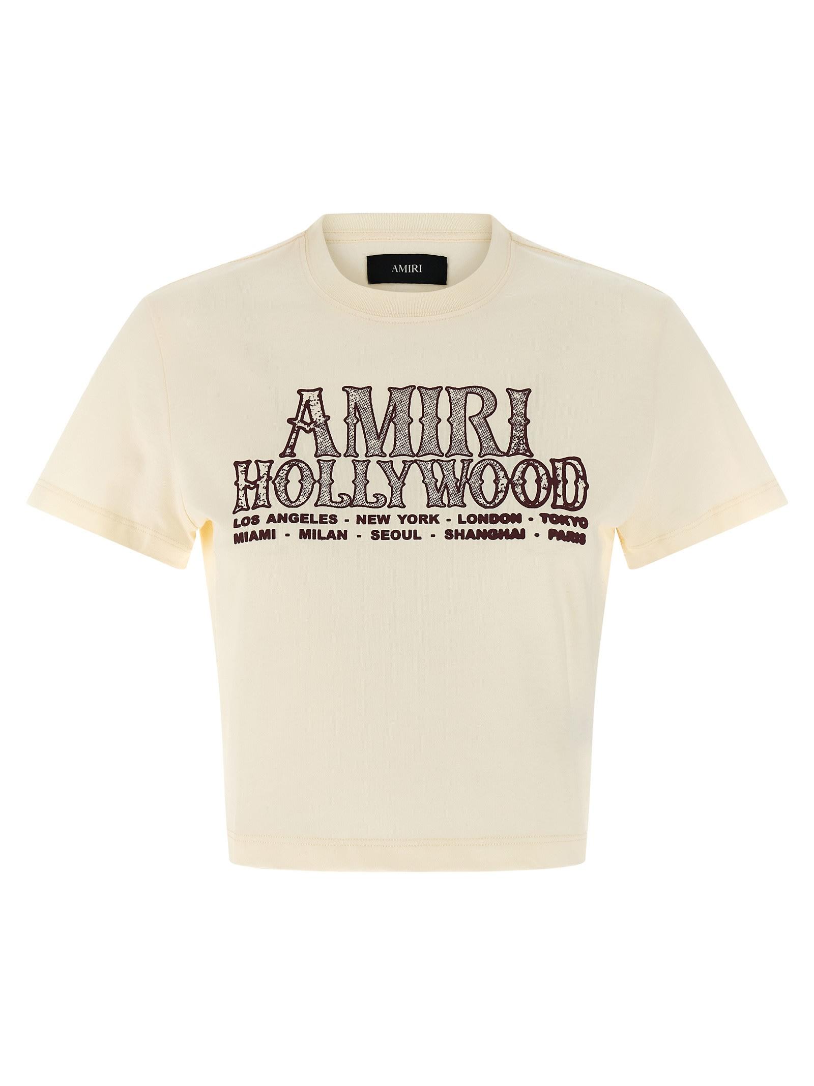 amiri hollywood tee t-shirt