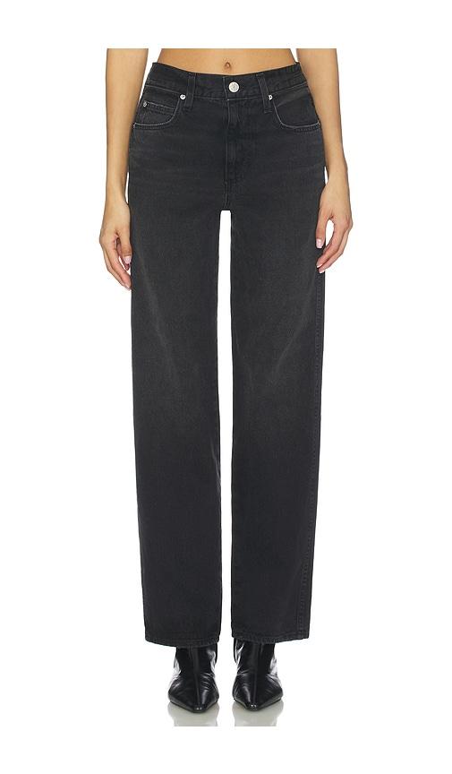 amo denim anette jeans in black.
