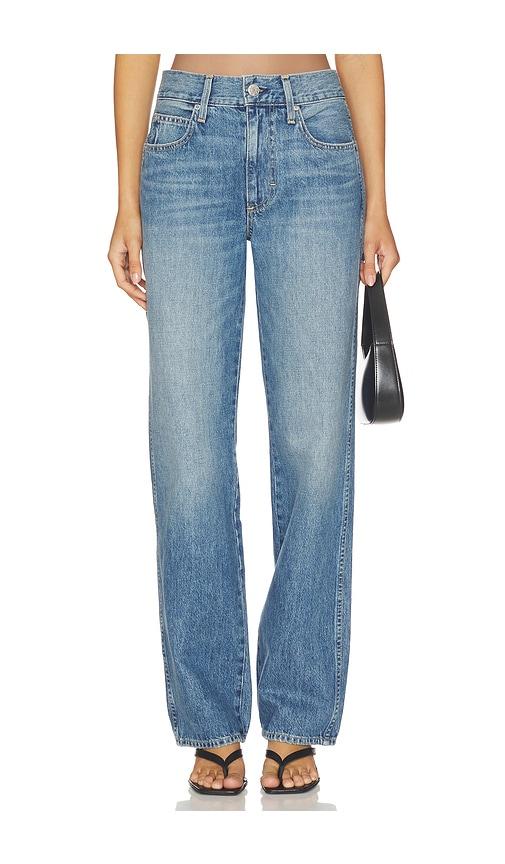 amo denim annette jeans in blue.