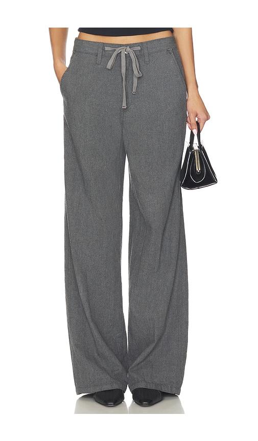 amo denim nora pant in grey.