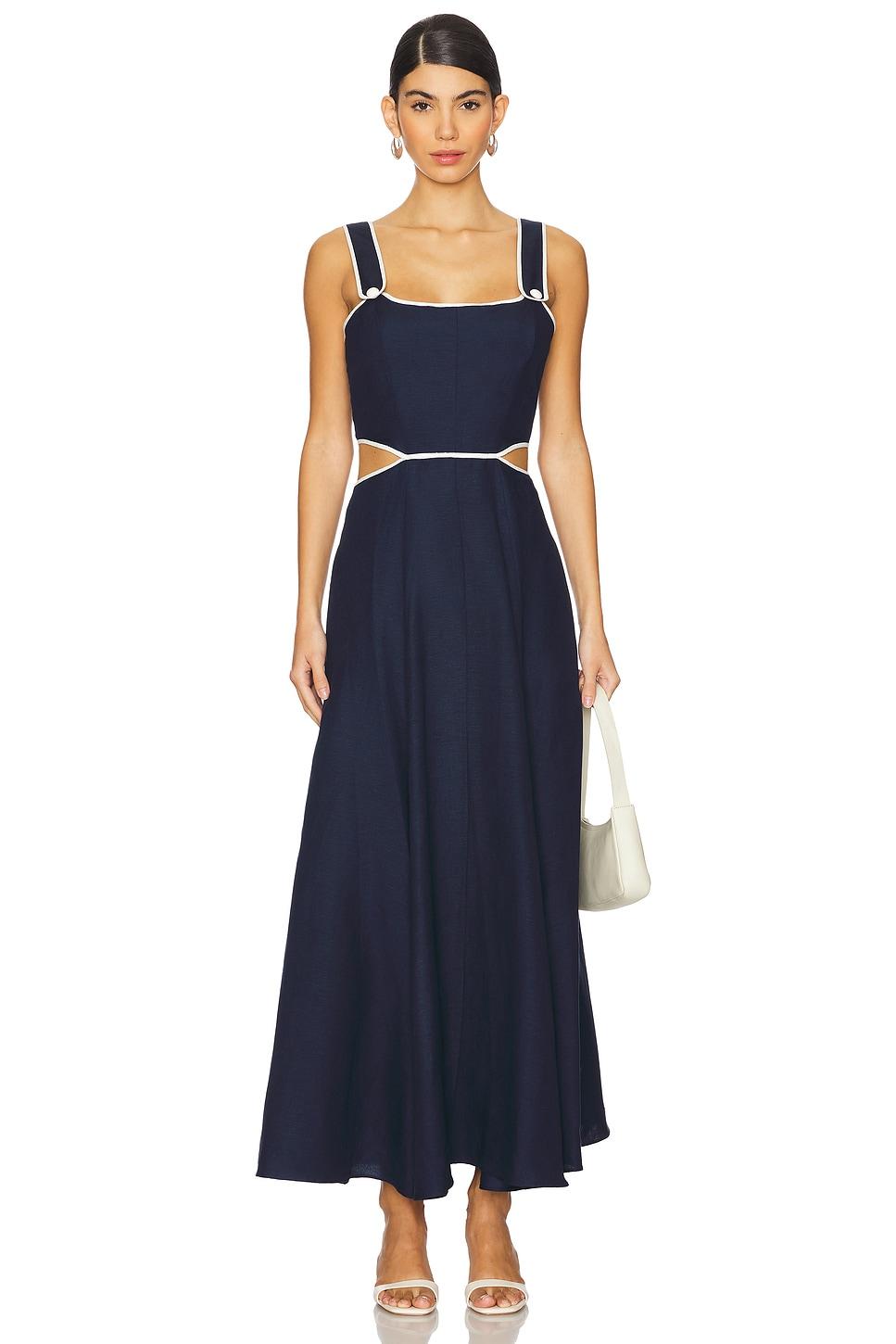 amren cut out midi dress