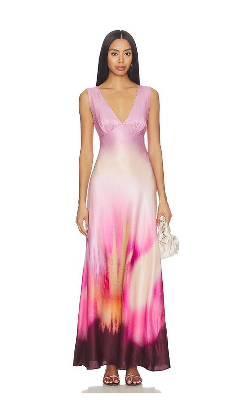 amur zarita gown in pink.