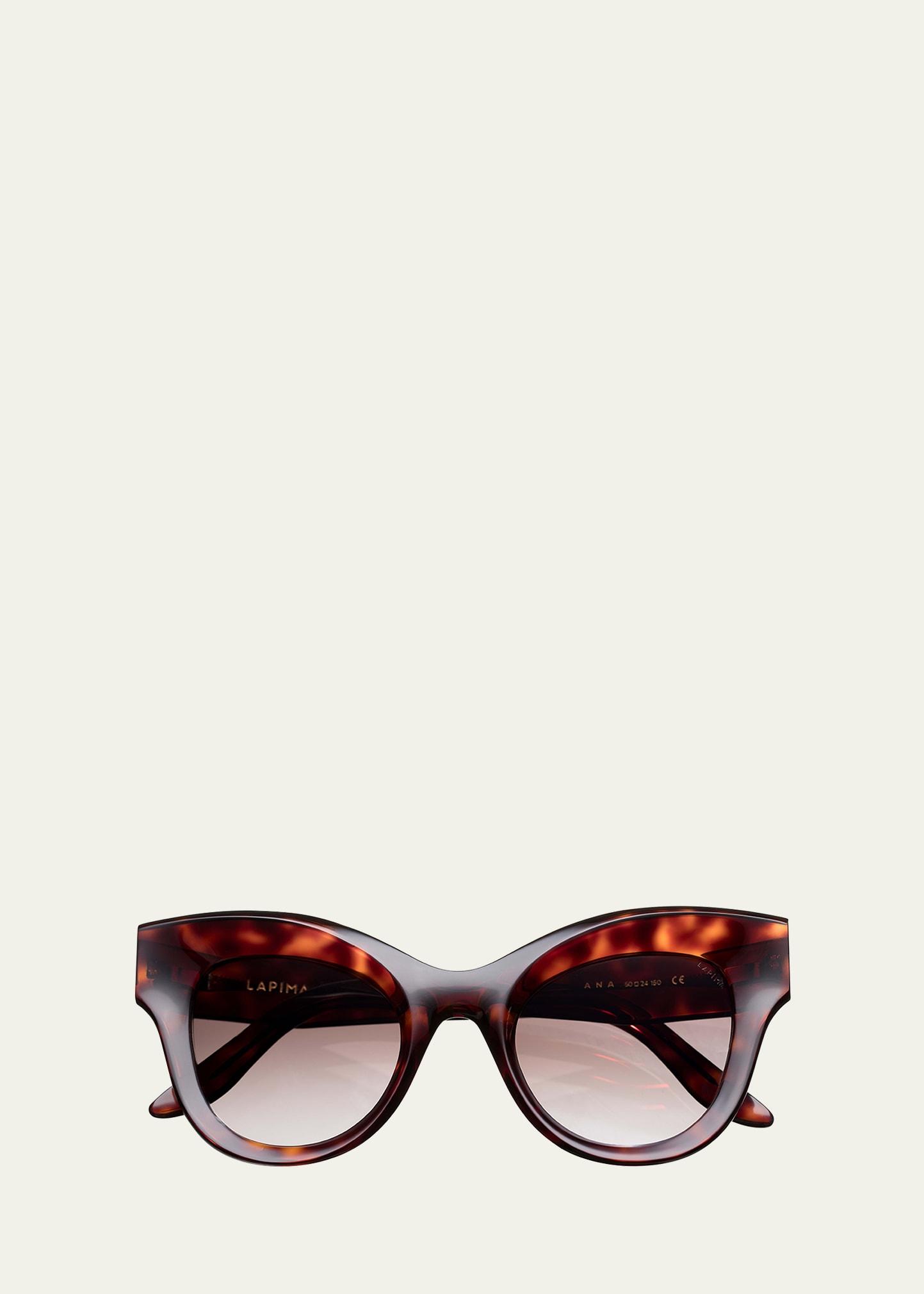 ana havana acetate cat-eye sunglasses