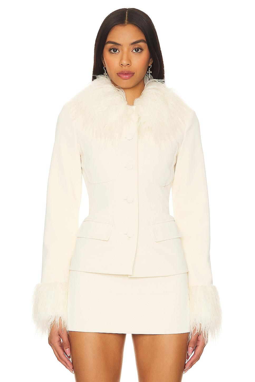 anabella faux leather jacket