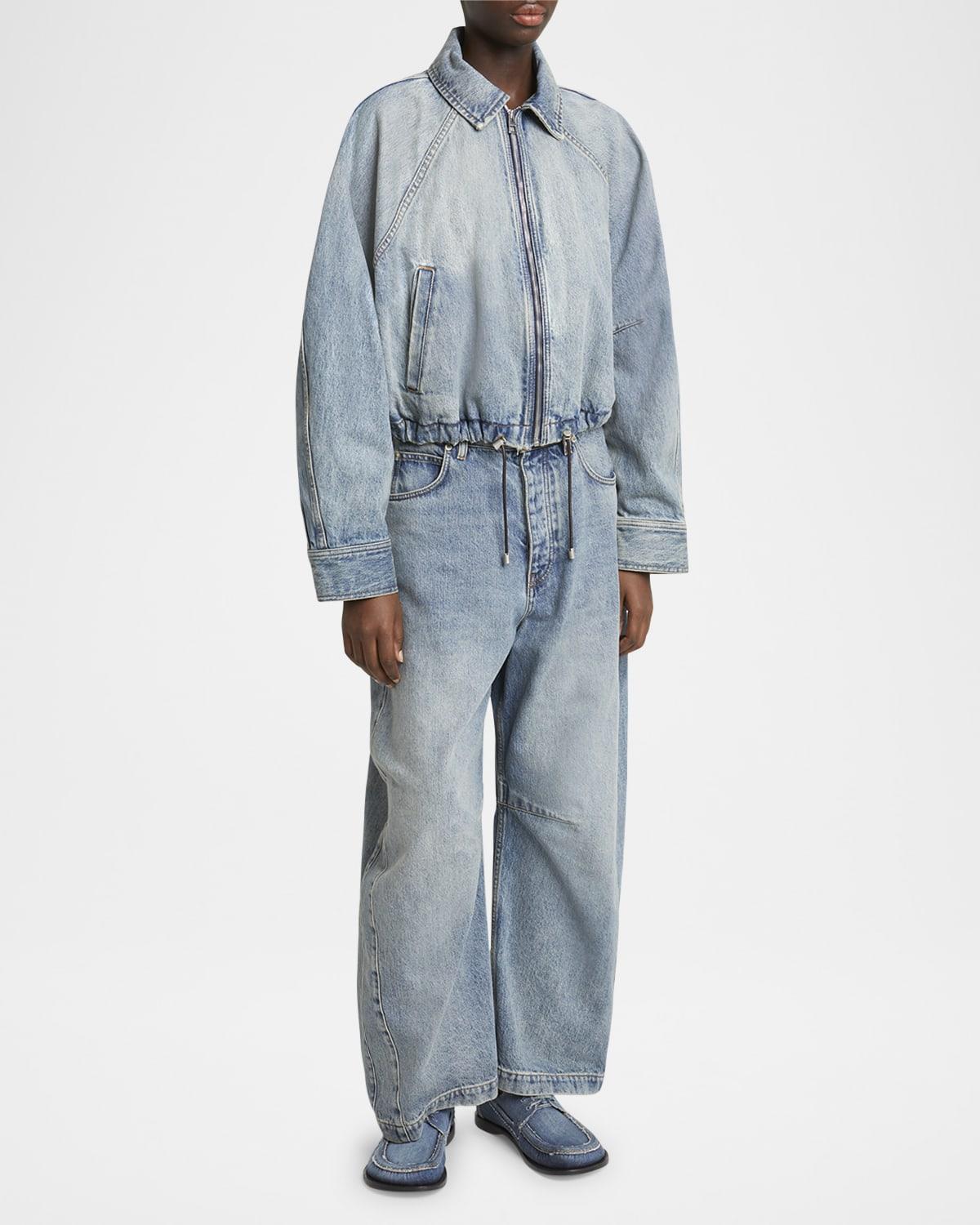 anagram barrel leg jeans