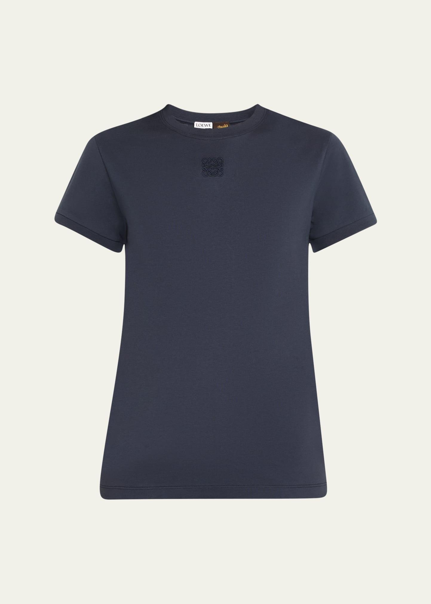 anagram openwork lace t-shirt