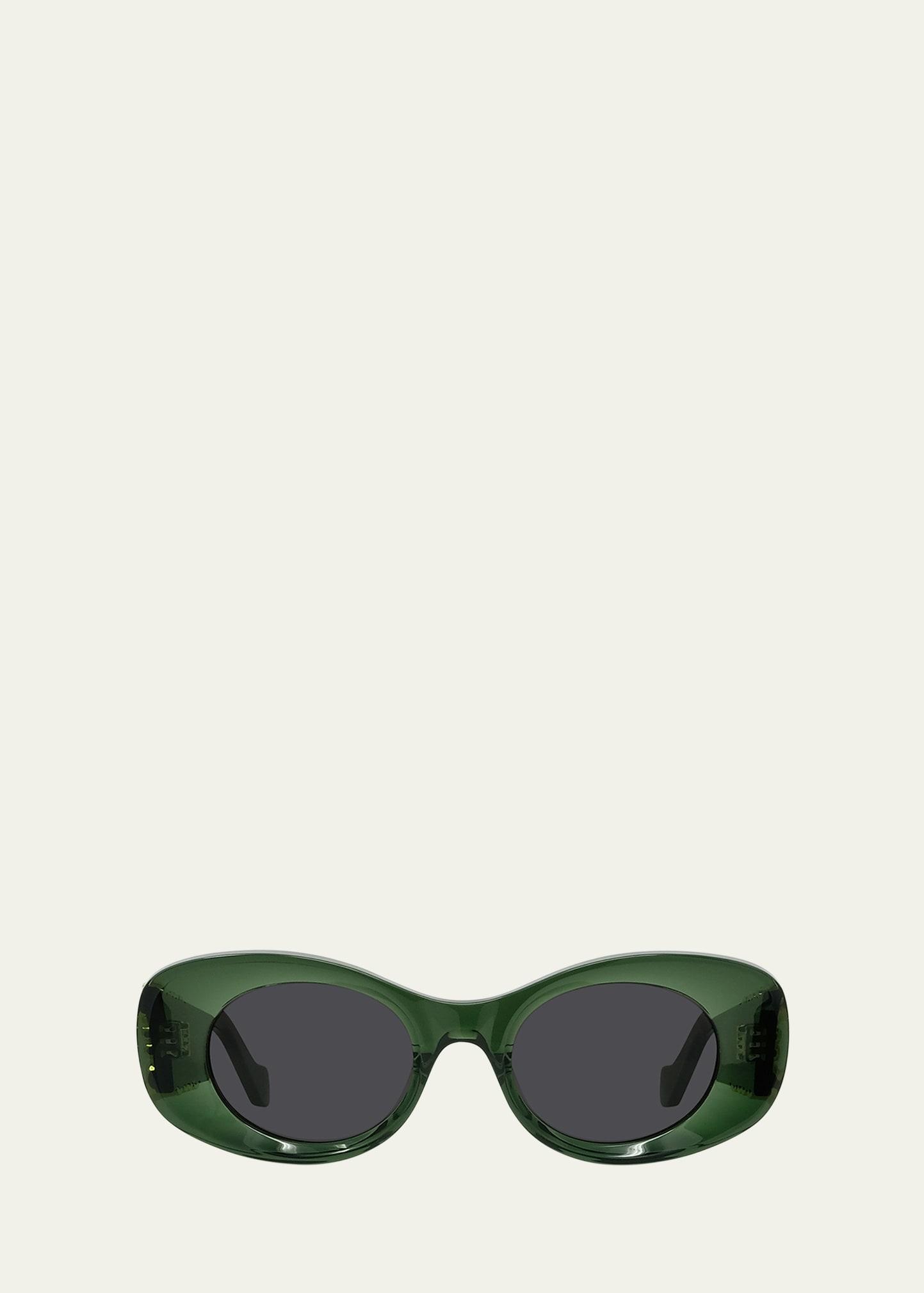 anagram oval acetate sunglasses