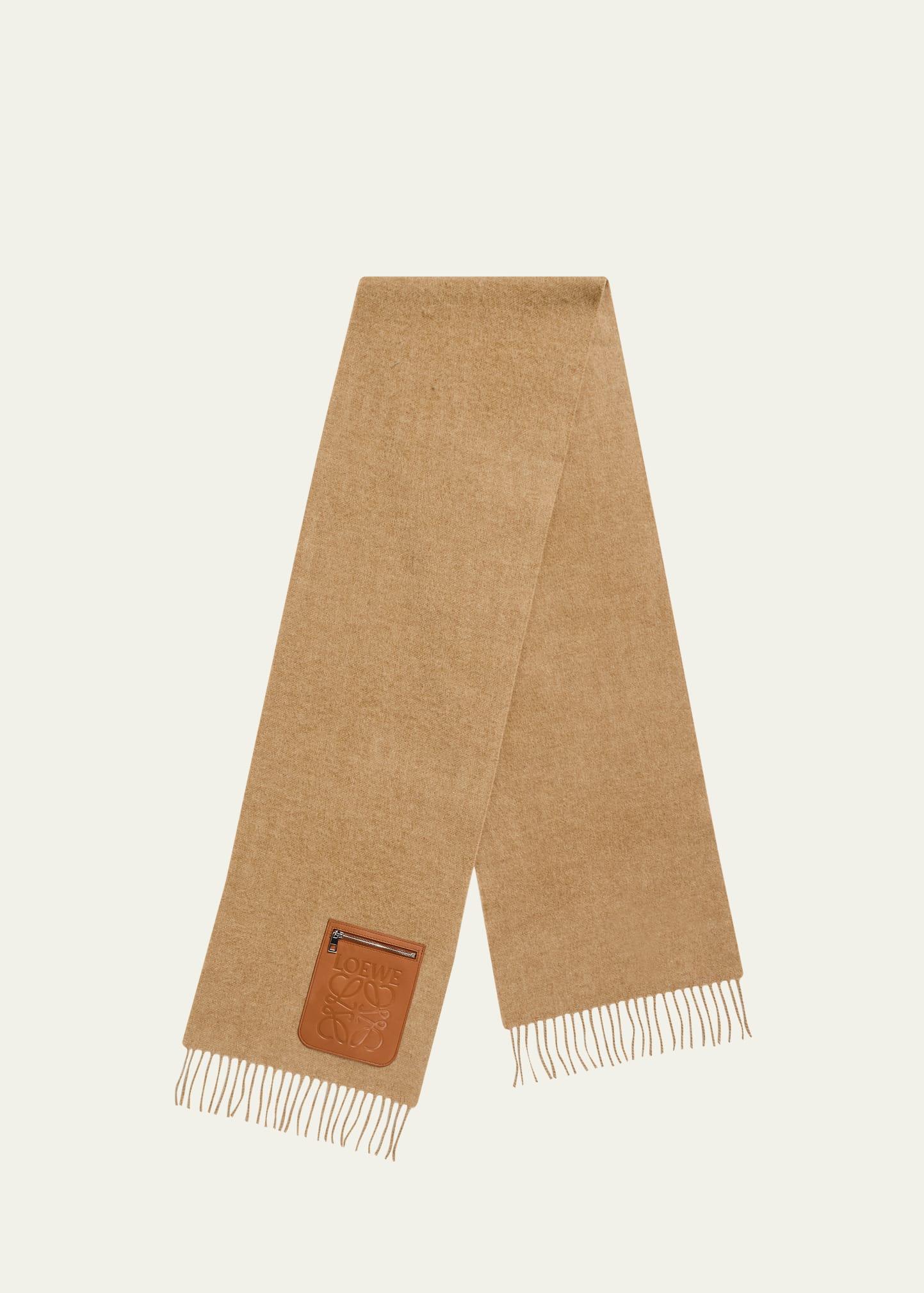 anagram pocket wool & cashmere scarf