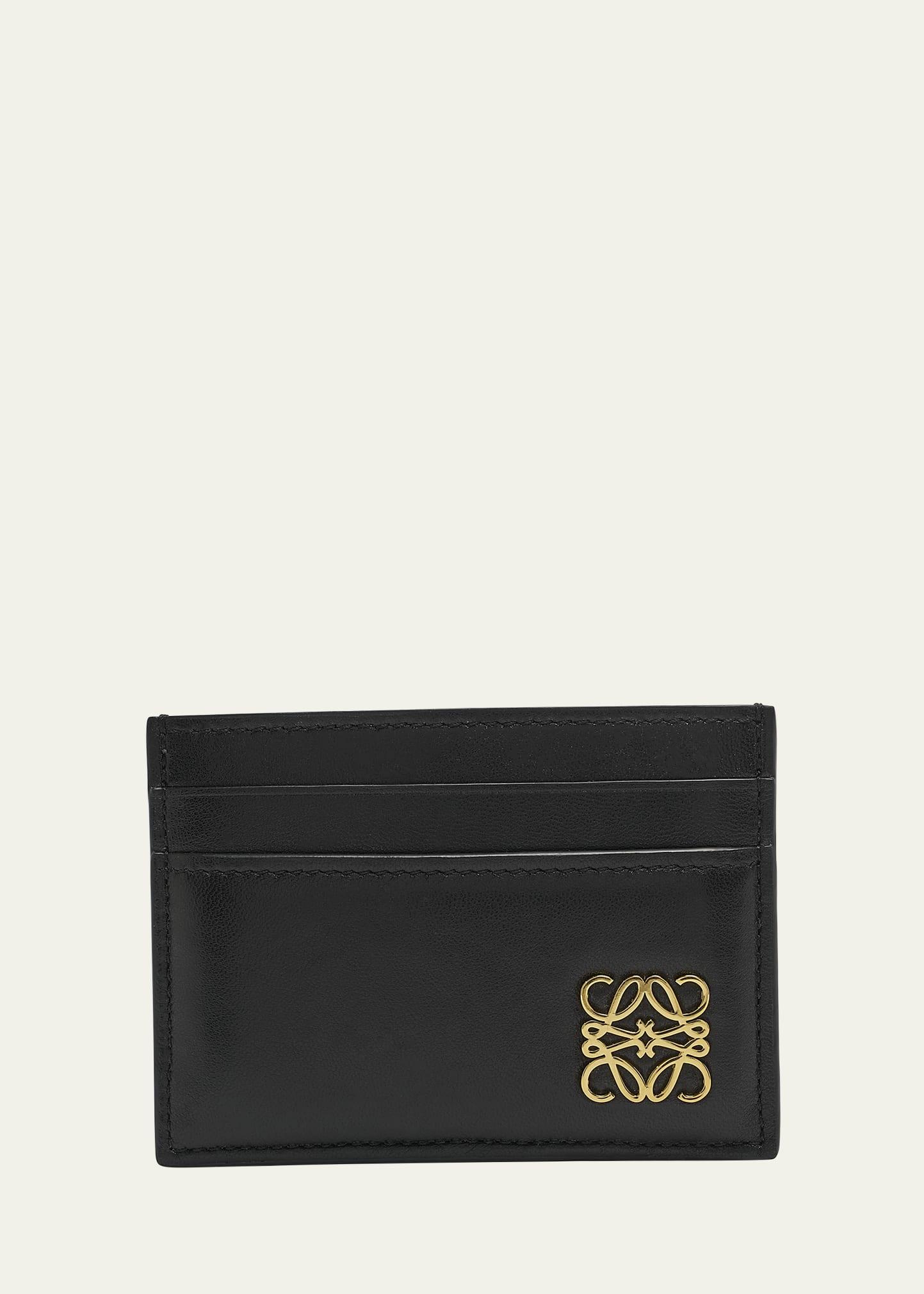 anagrame puffer card holder in leather