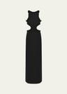 anassa cutout maxi dress