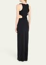 anassa cutout maxi dress