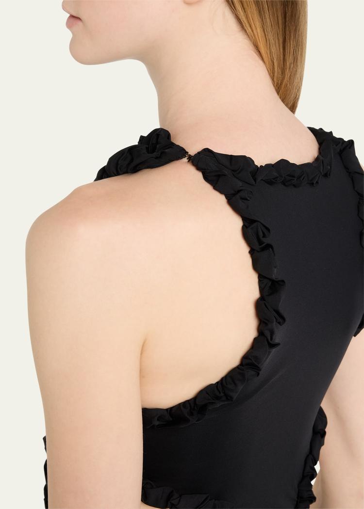 anassa cutout maxi dress