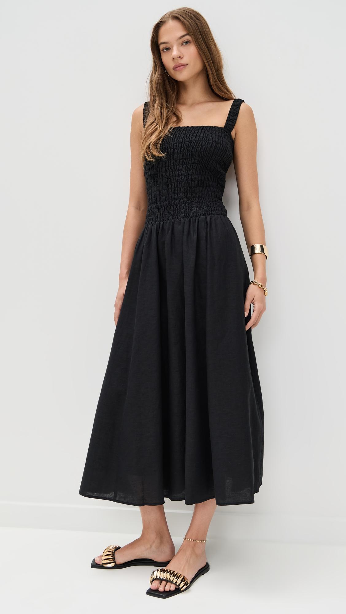 anastasia smocked dress