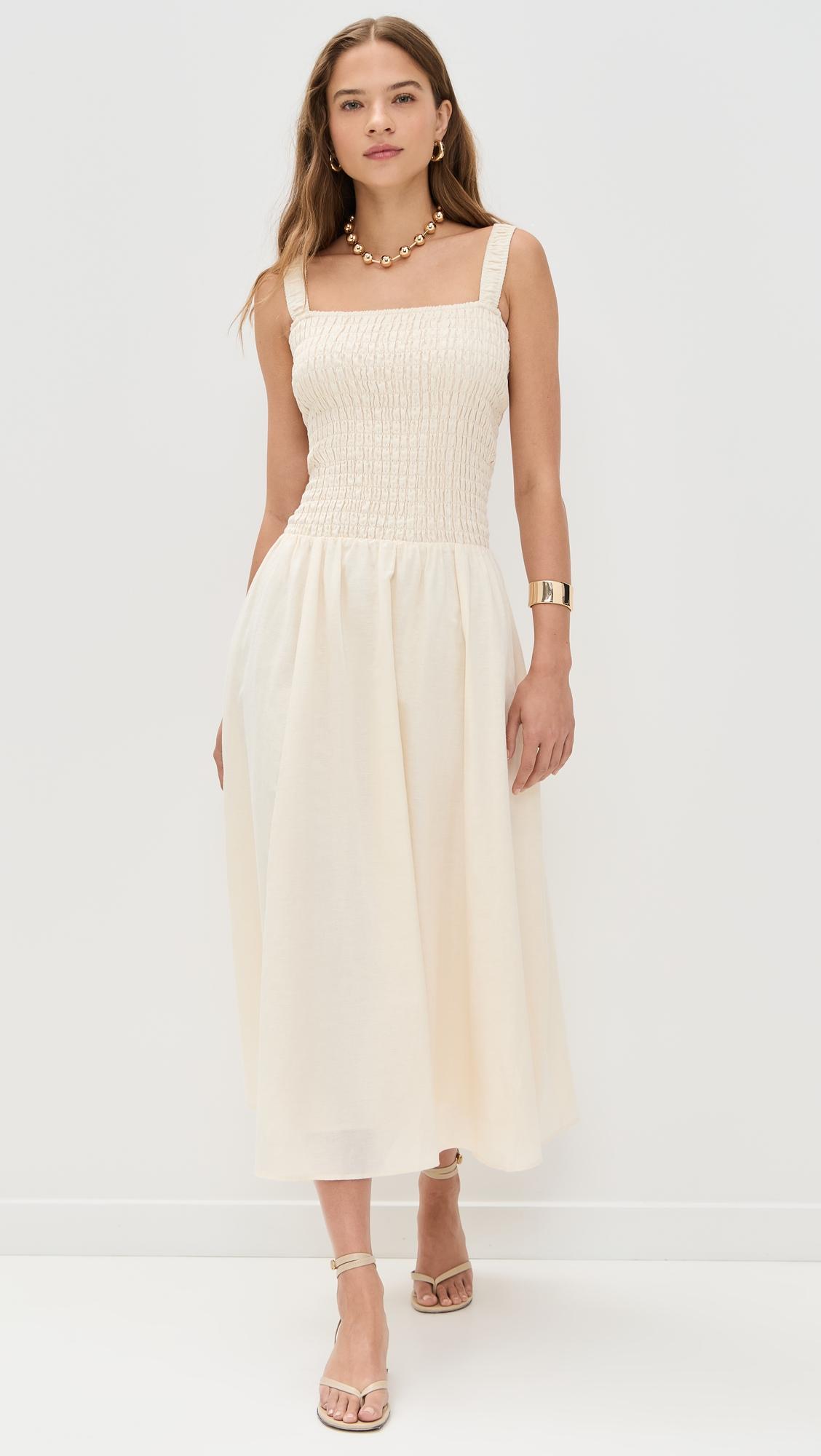 anastasia smocked dress