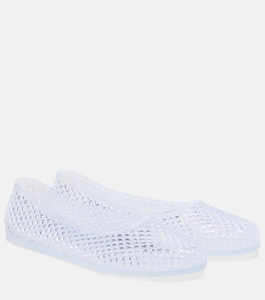 ancient greek sandals iro fishnet ballet flats