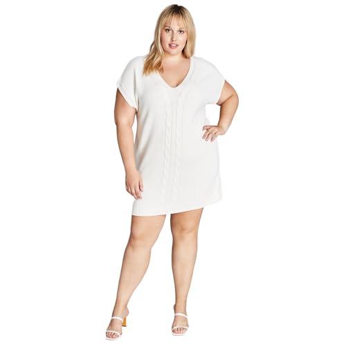 and now this now this trendy plus size vest dress cream 3x