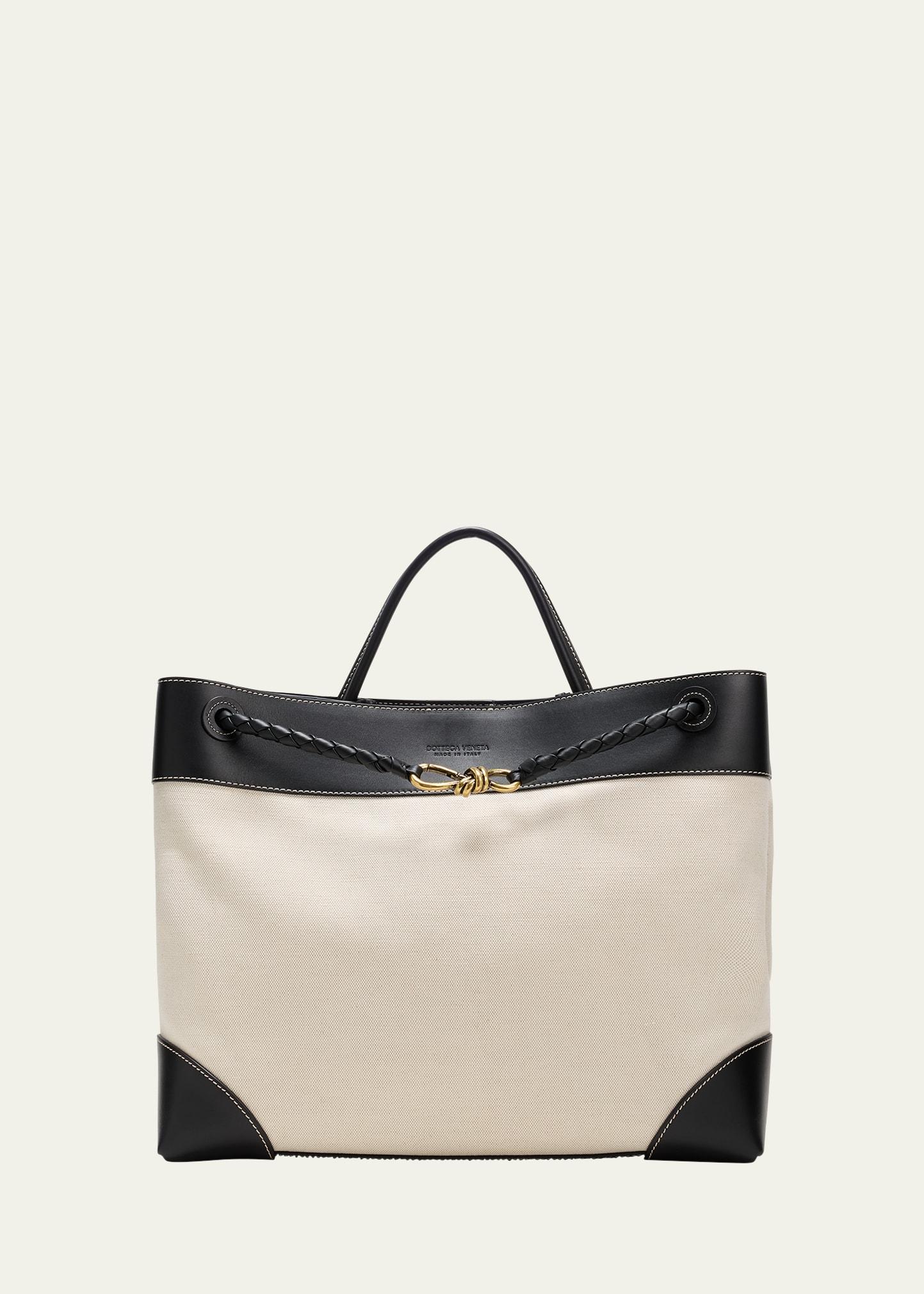 andiamo large canvas tote bag