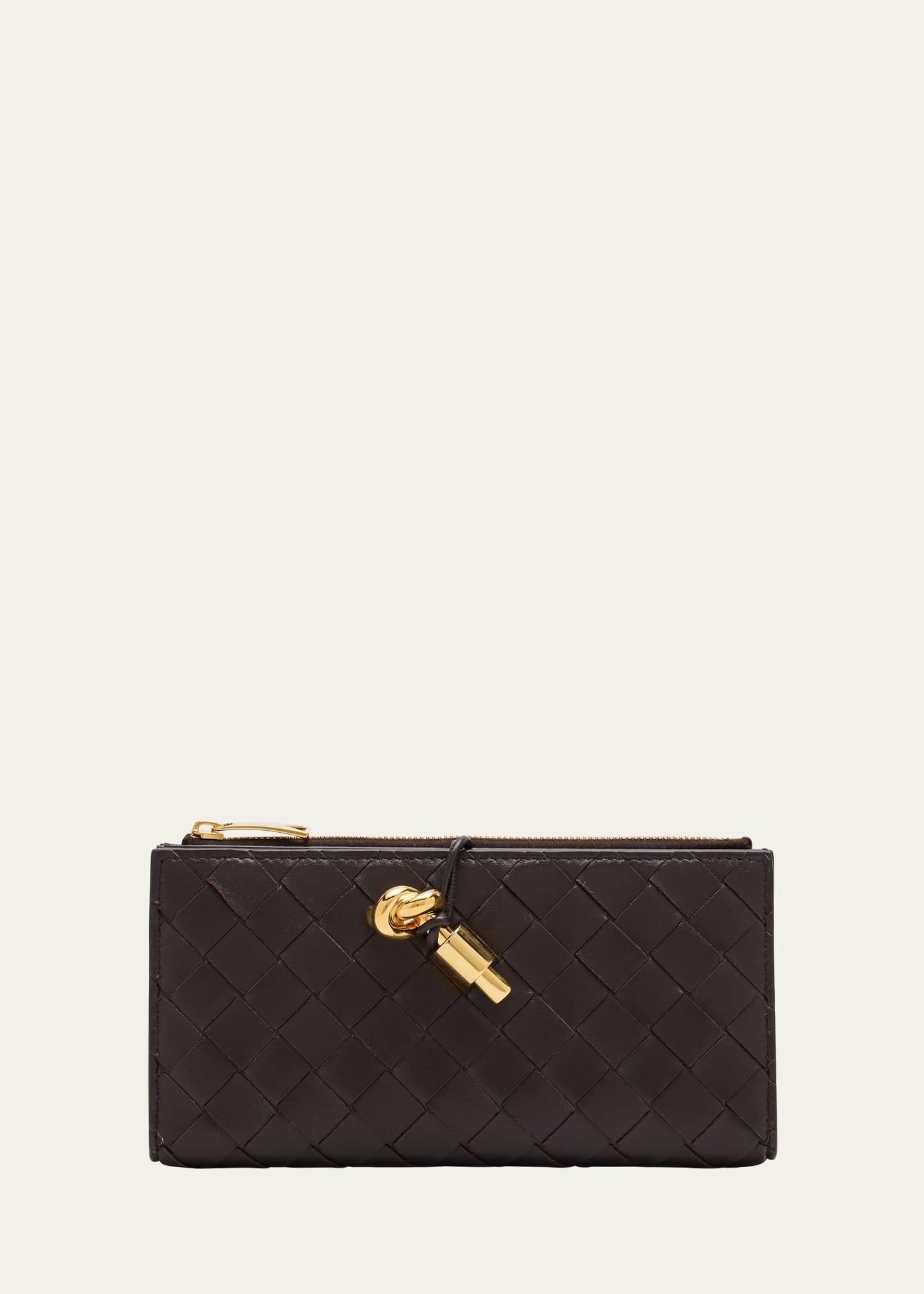 andiamo leather long wallet