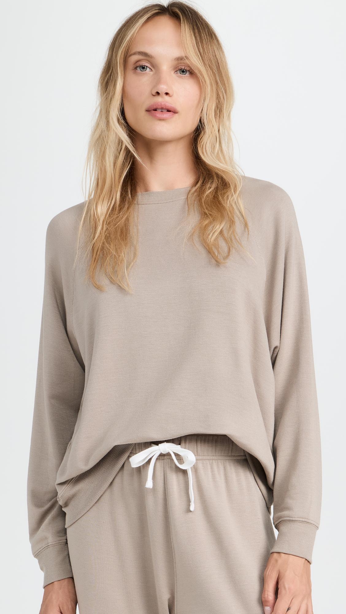 andie oversized fleece sweatshirt