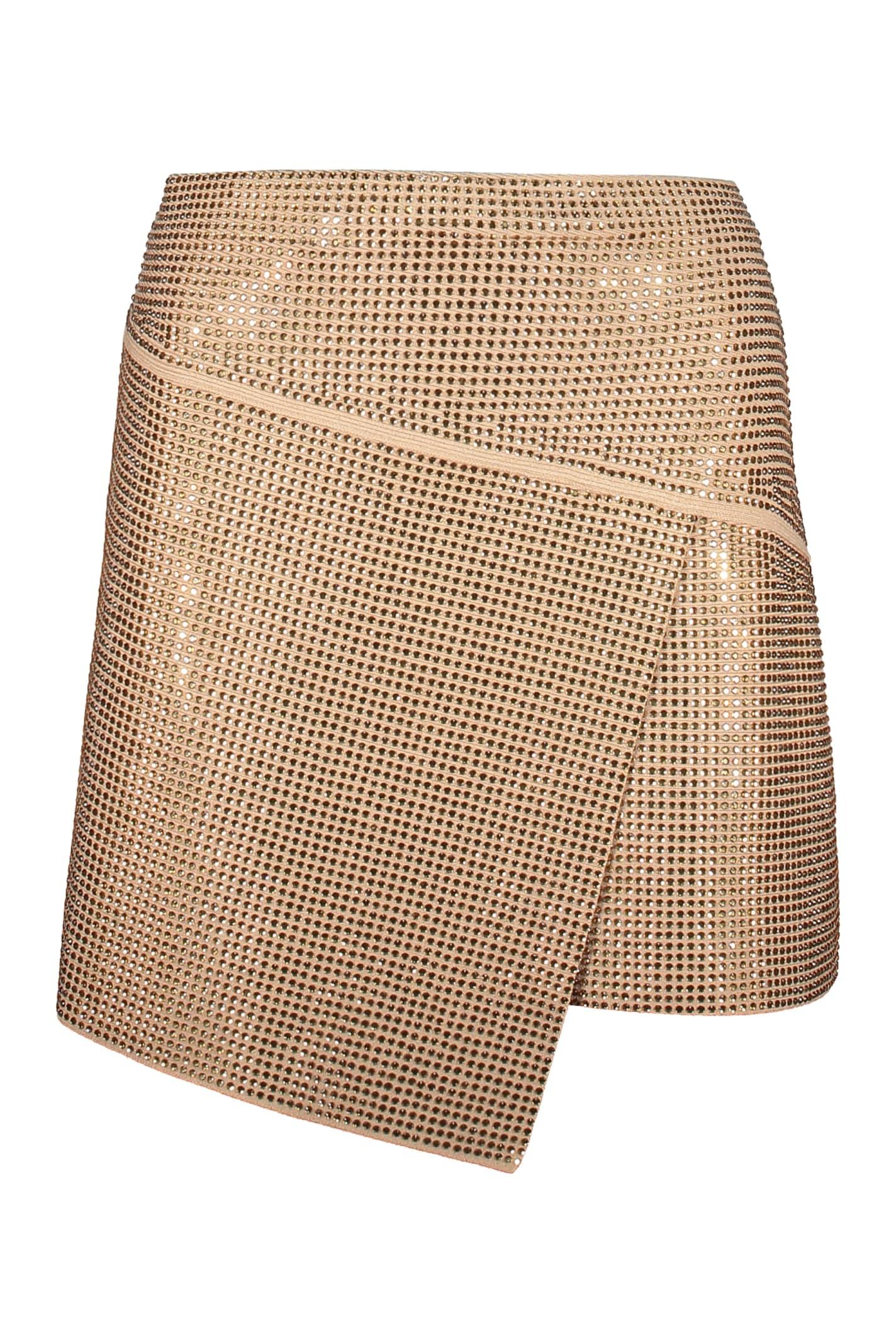 andreādamo asymmetric miniskirt