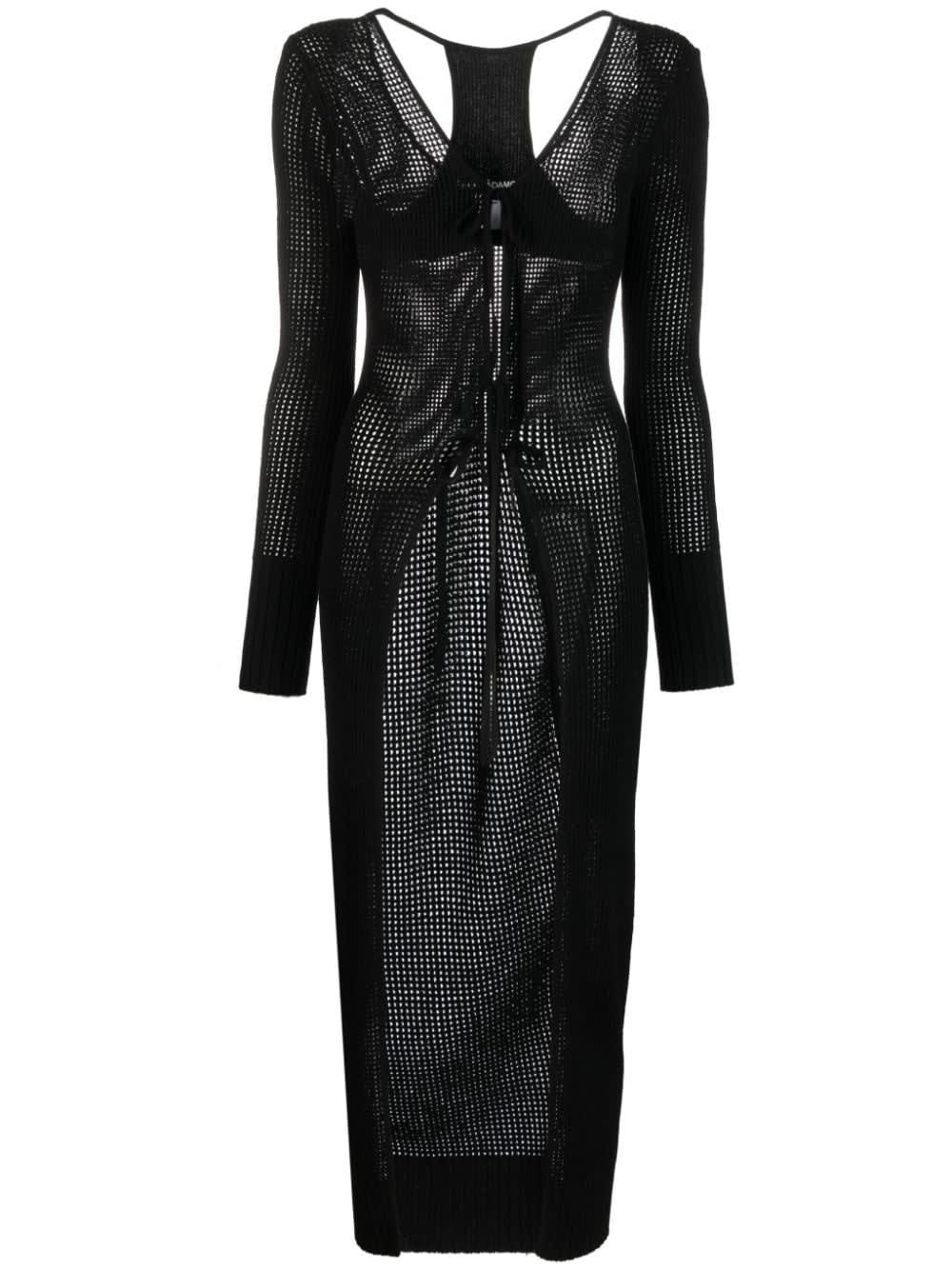 andreādamo knit long cardigan