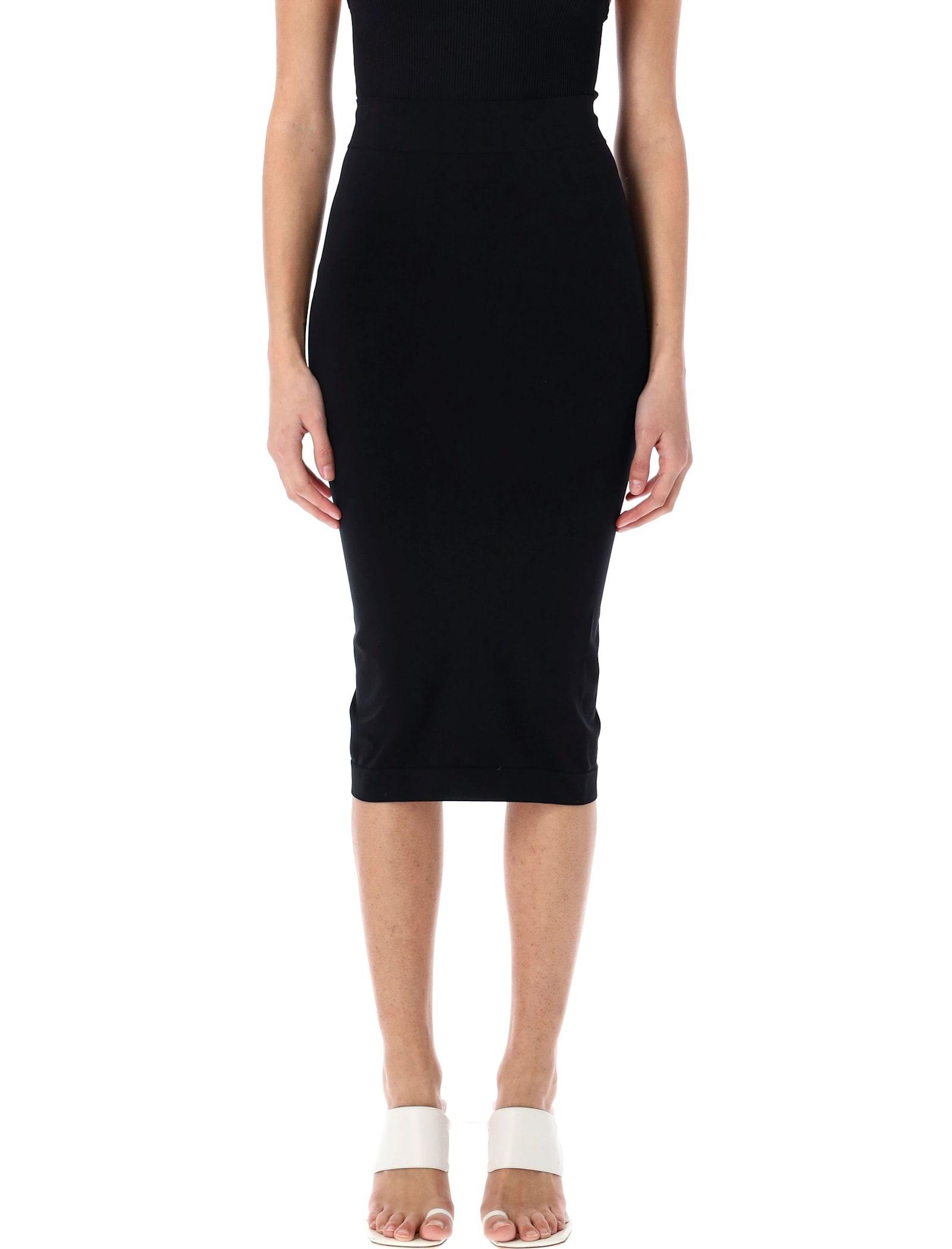 andreādamo sculpting midi skirt